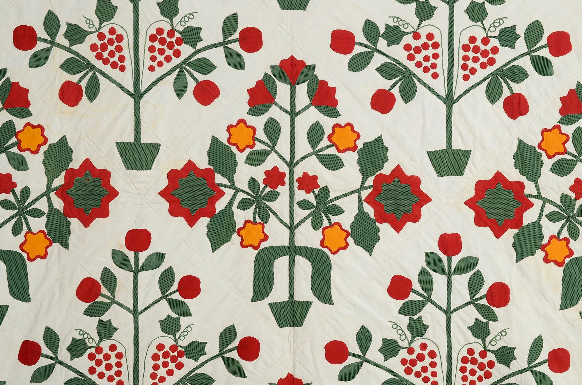 flower pot quilt pattern