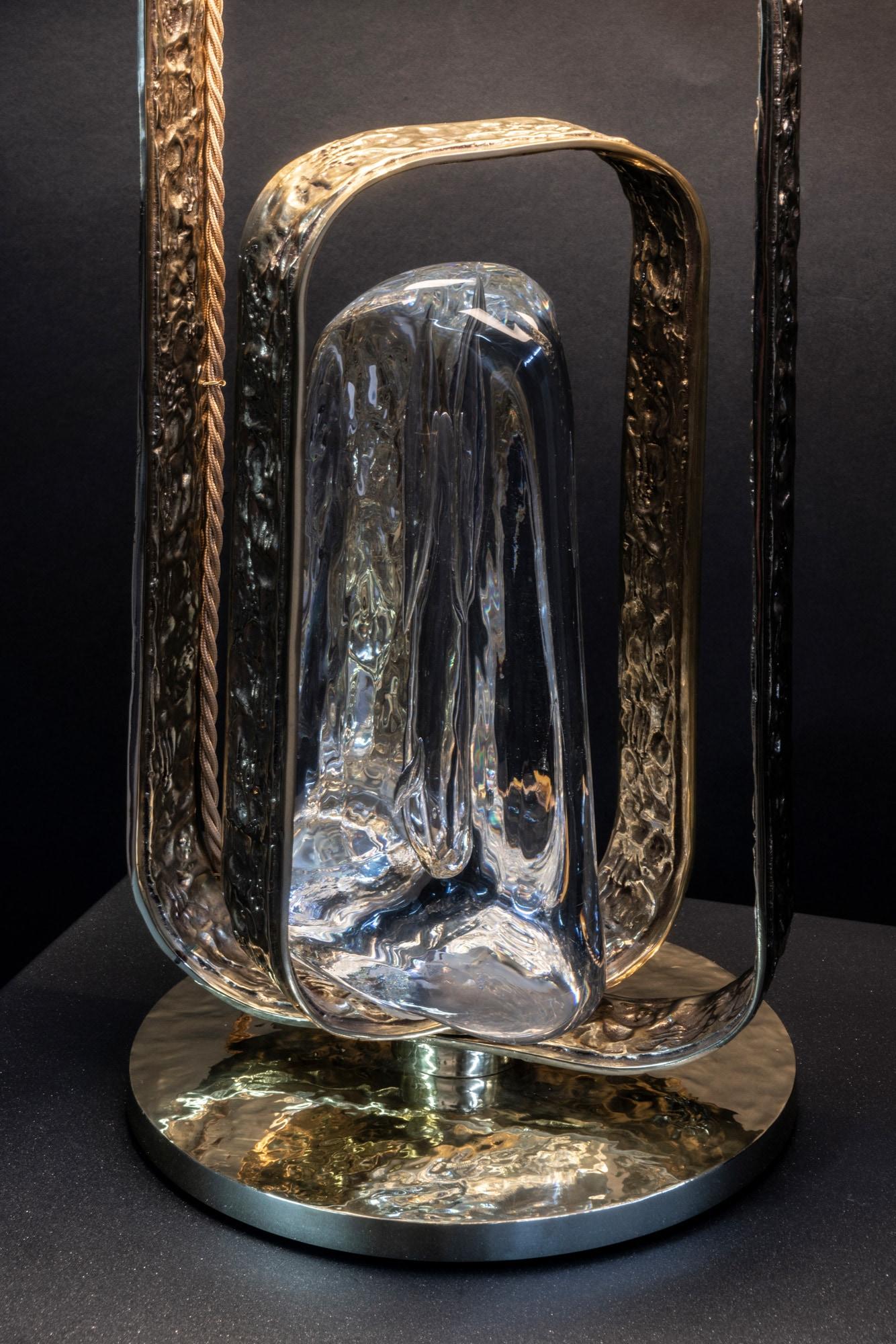 Brass Potter Lampada by  Centro Stile Esperia for Esperia For Sale