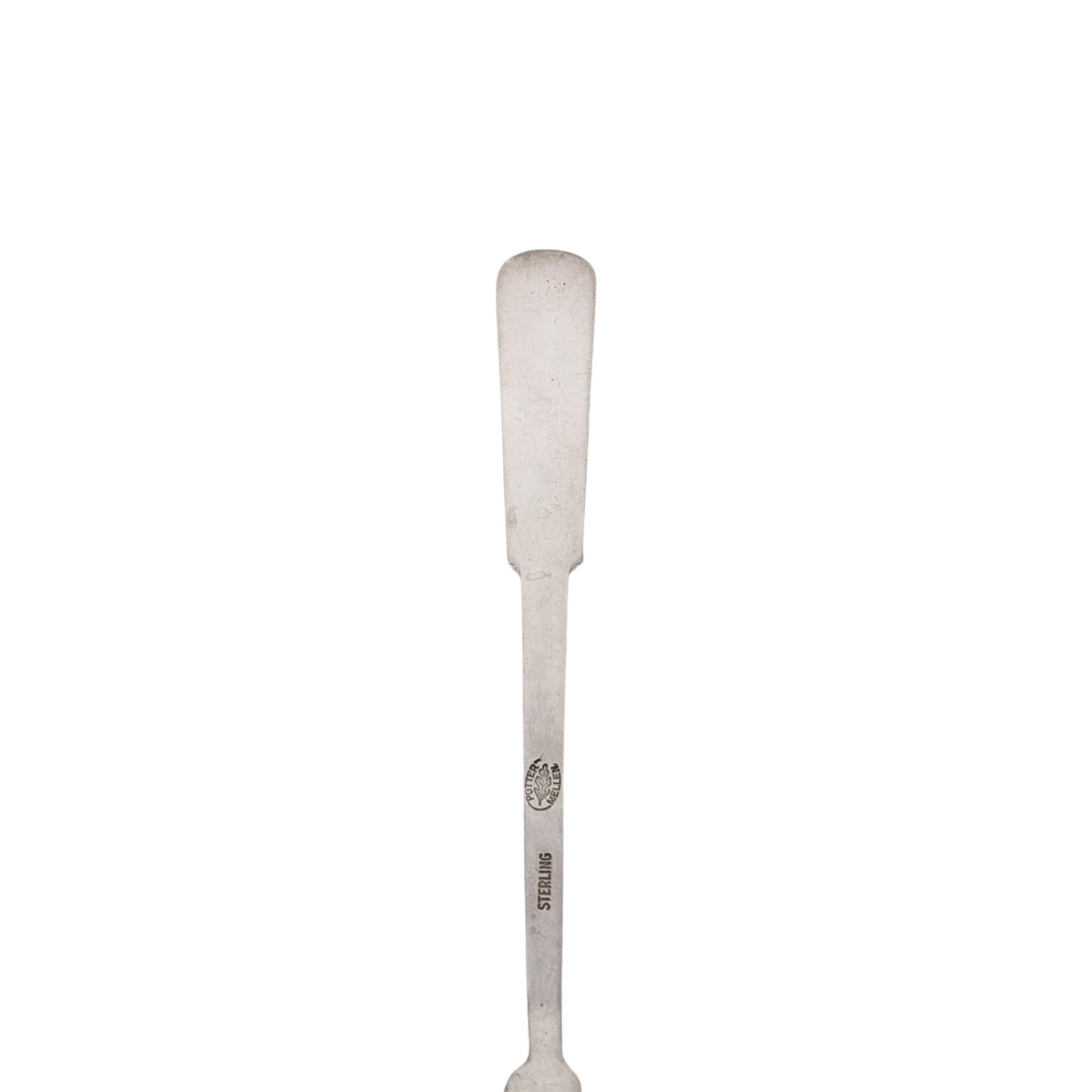 Forchetta da cocktail in argento Sterling Potter & Mellen #18331 in vendita 2