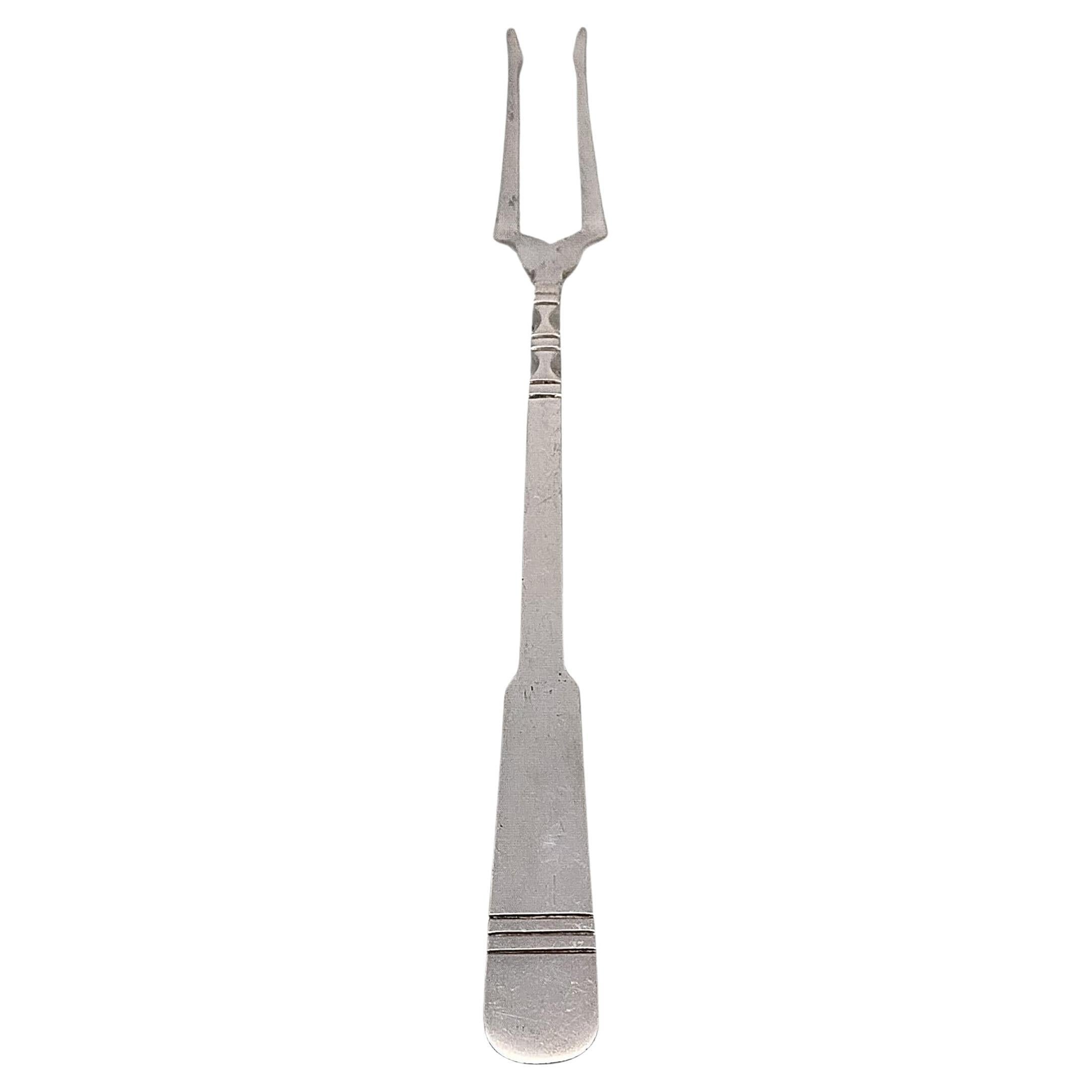 Forchetta da cocktail in argento Sterling Potter & Mellen #18331 in vendita