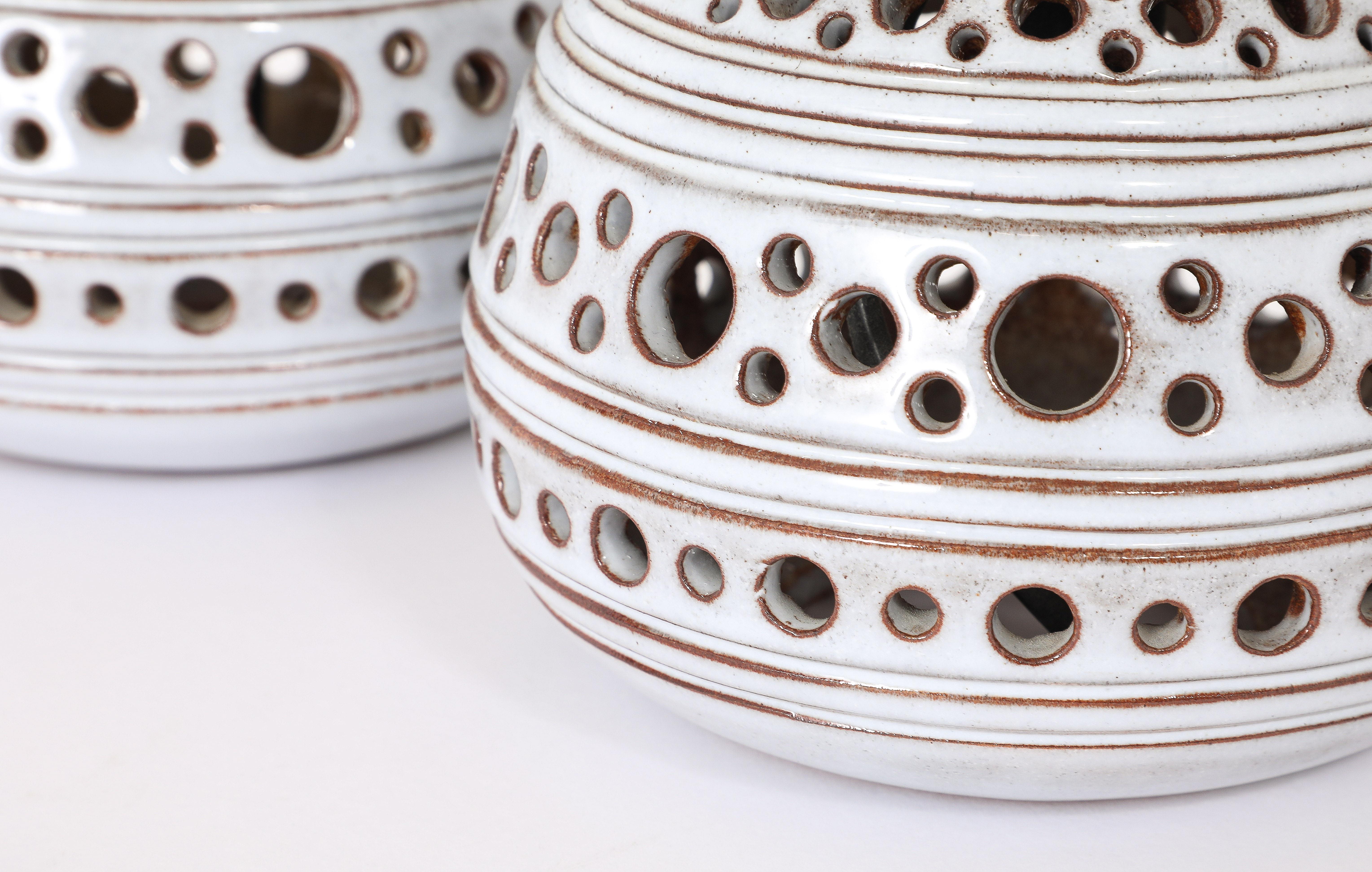 Lámparas Potterie du Marais, Francia Años 60 Alfarería en venta