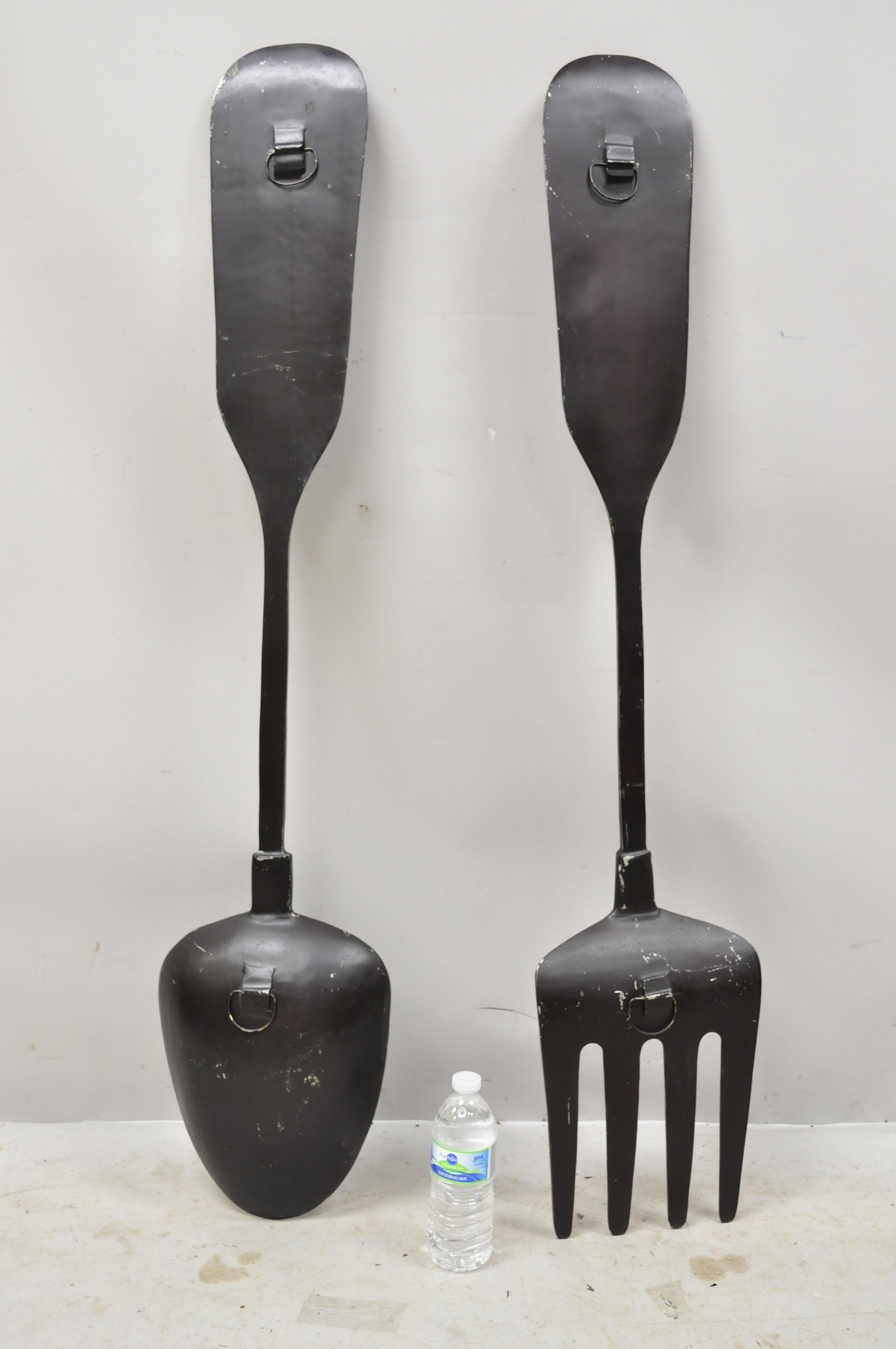 pottery barn fork and spoon wall decor
