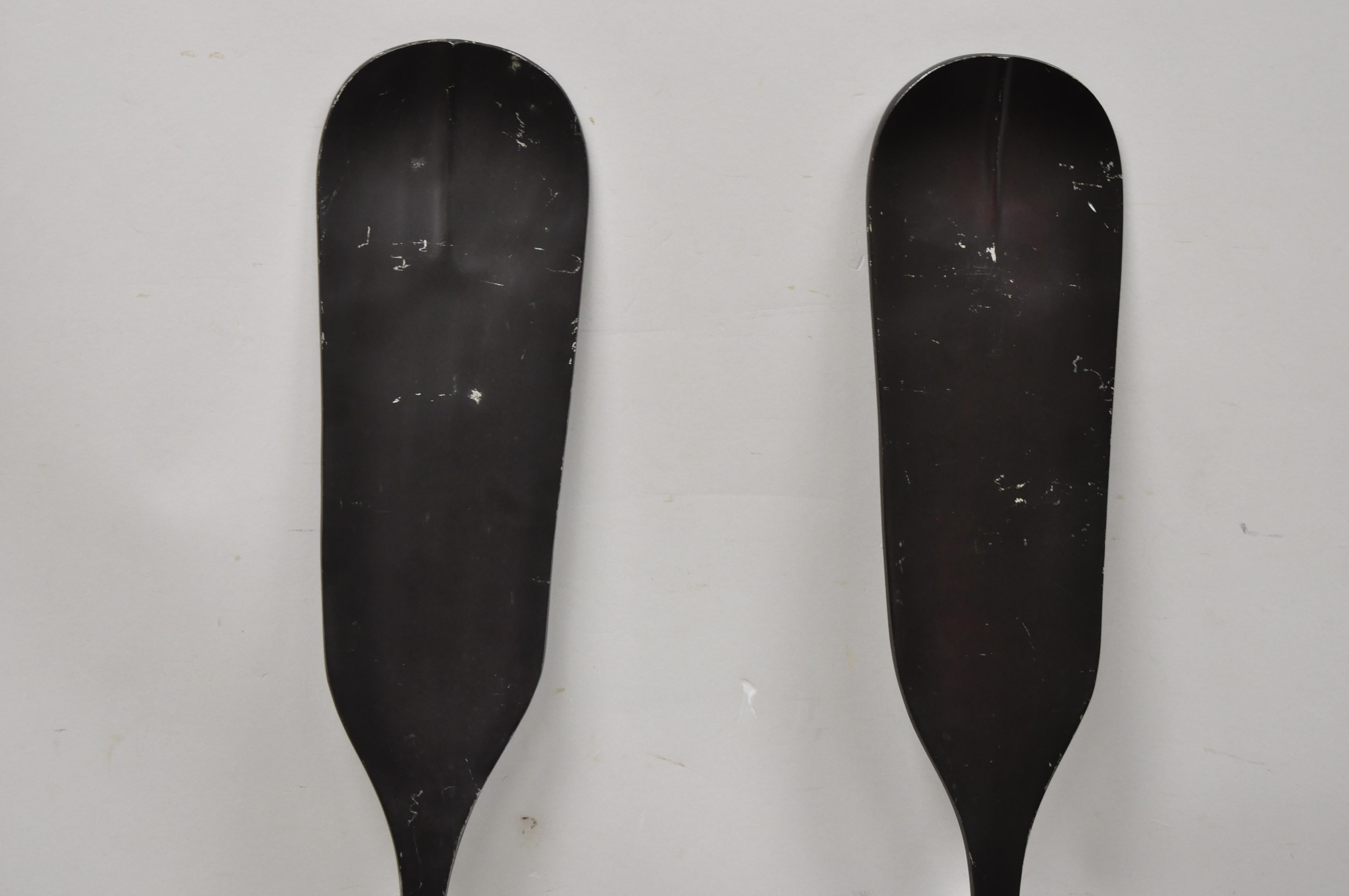 Mid-Century Modern Pottery Barn Large Fork and Spoon Metal Cast Aluminum Wall Art Decor