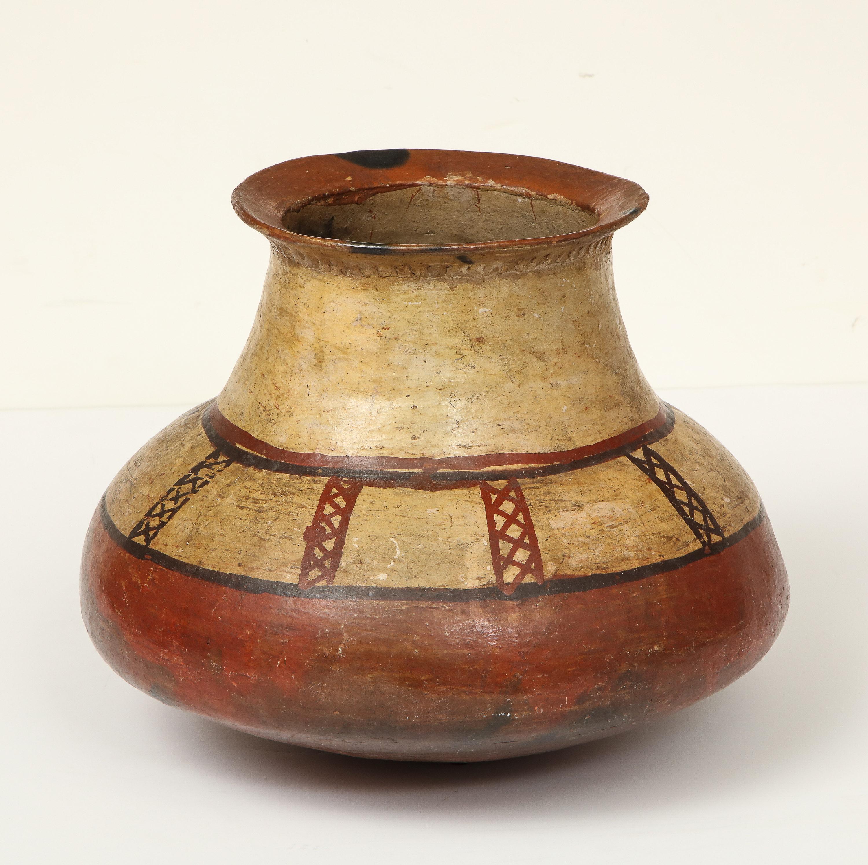 Pottery bowl from South America, The Andes.