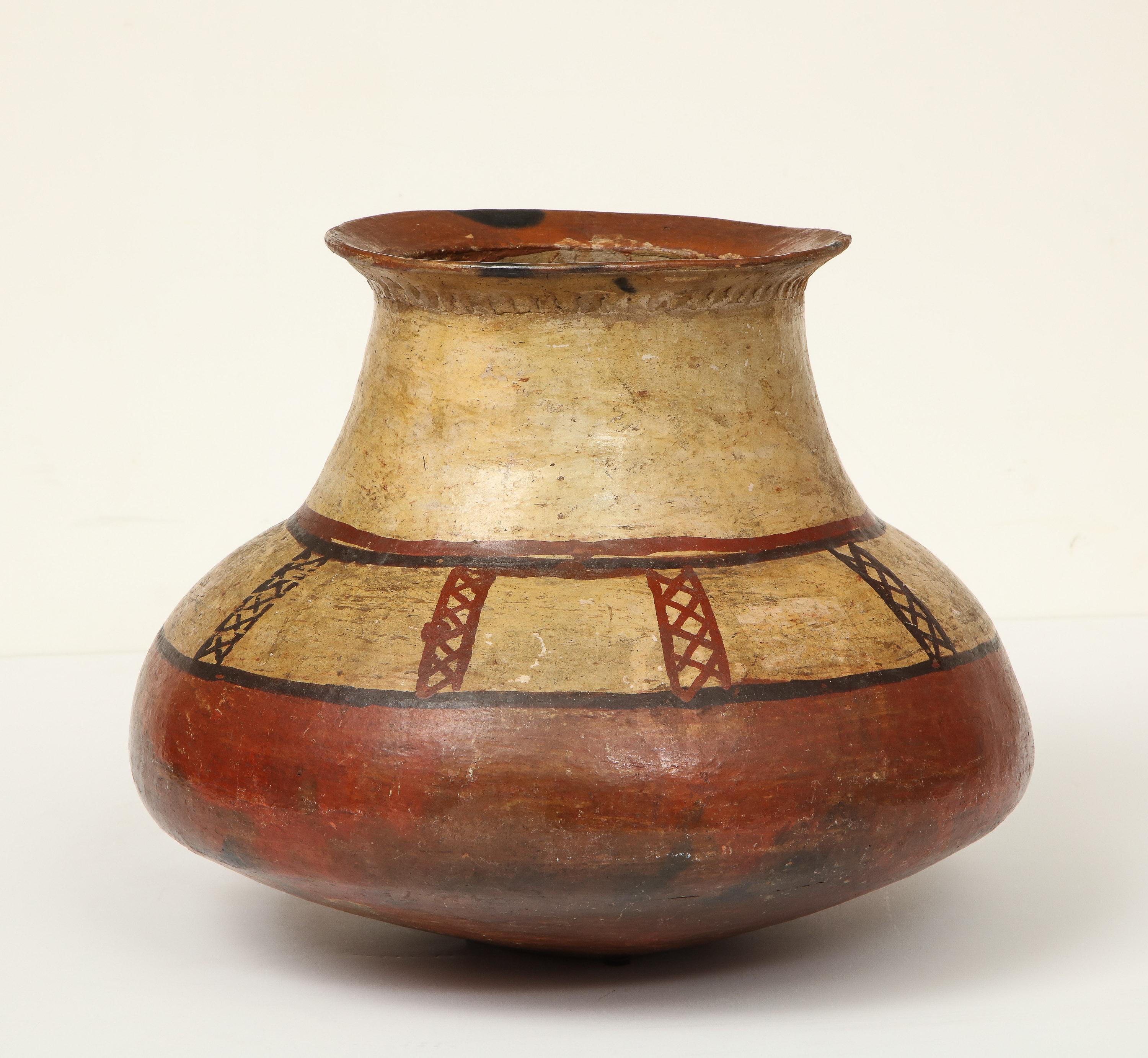 South American Pottery Bowl from the Andes
