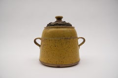 Pottery Cover Box by RON BENSTEAD for Bragg Creek Alberta, 1960s Canada