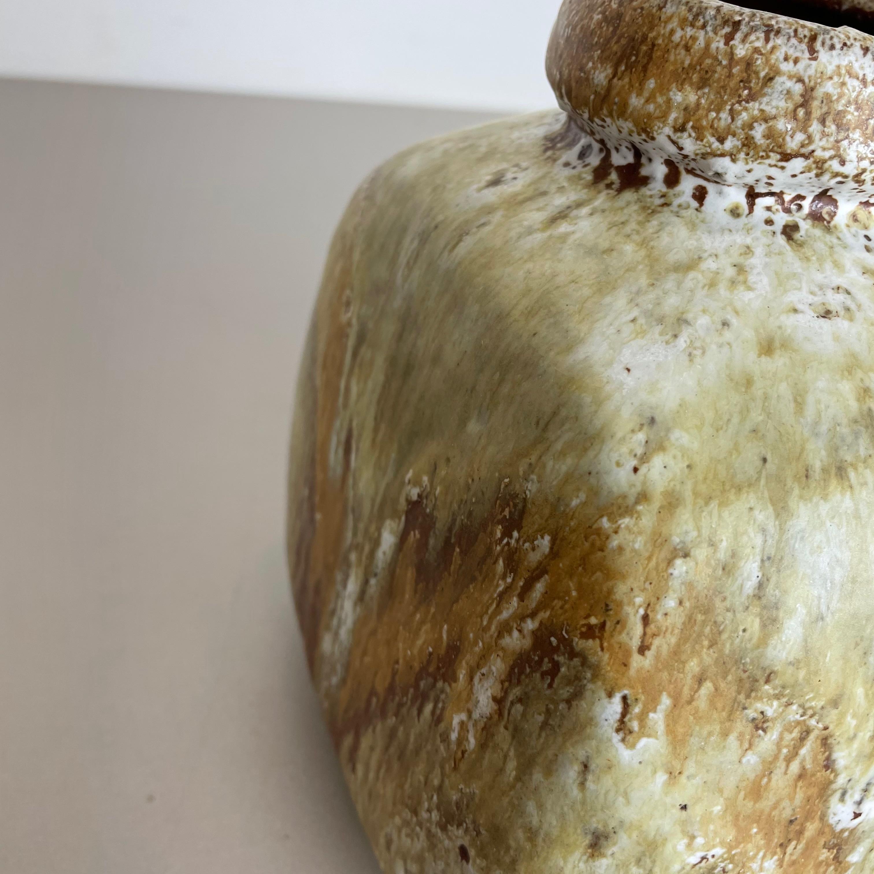 Vase en poterie lave grasse multicolore « 814 » fabriqué par Ruscha, 1970 en vente 2