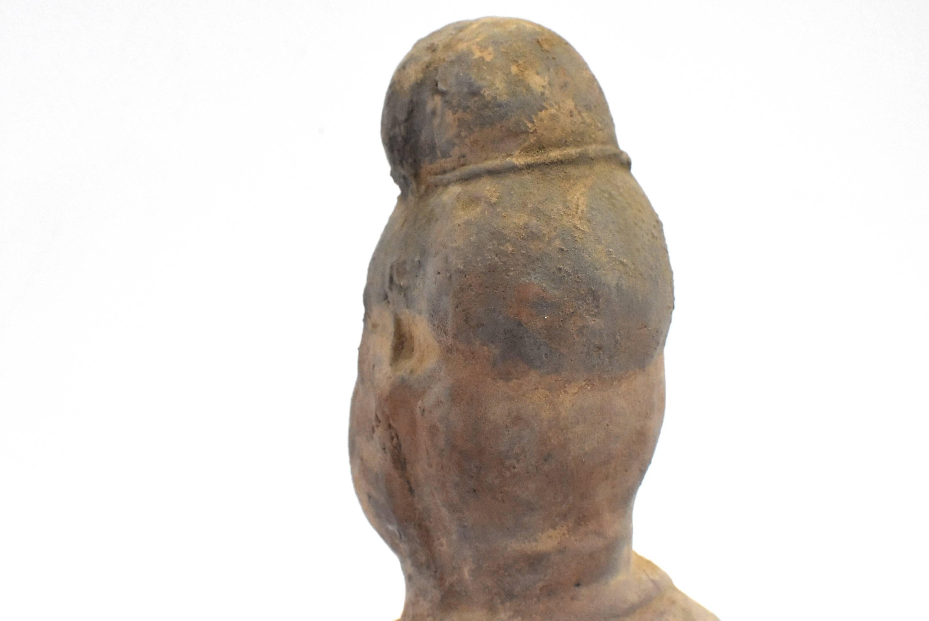Terracotta Chef Figure in Han Style For Sale 6