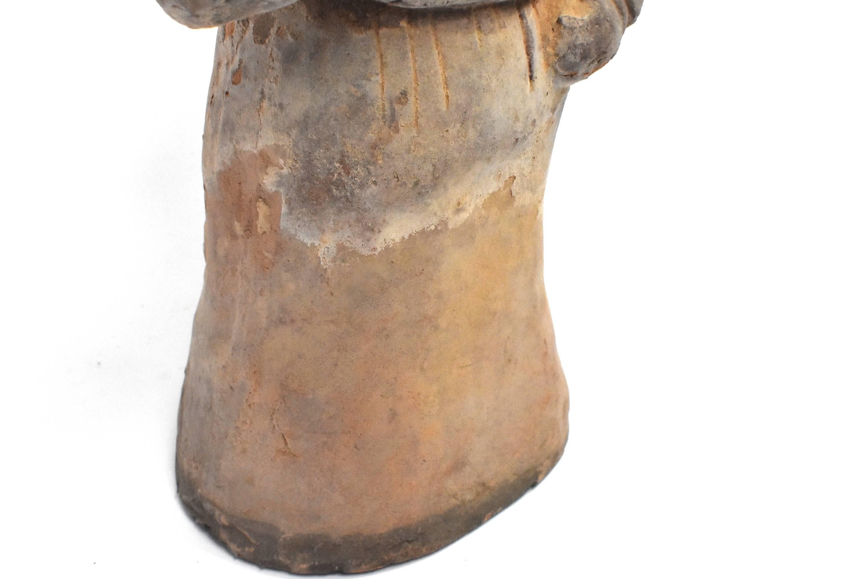 Terracotta Chef Figure in Han Style For Sale 2