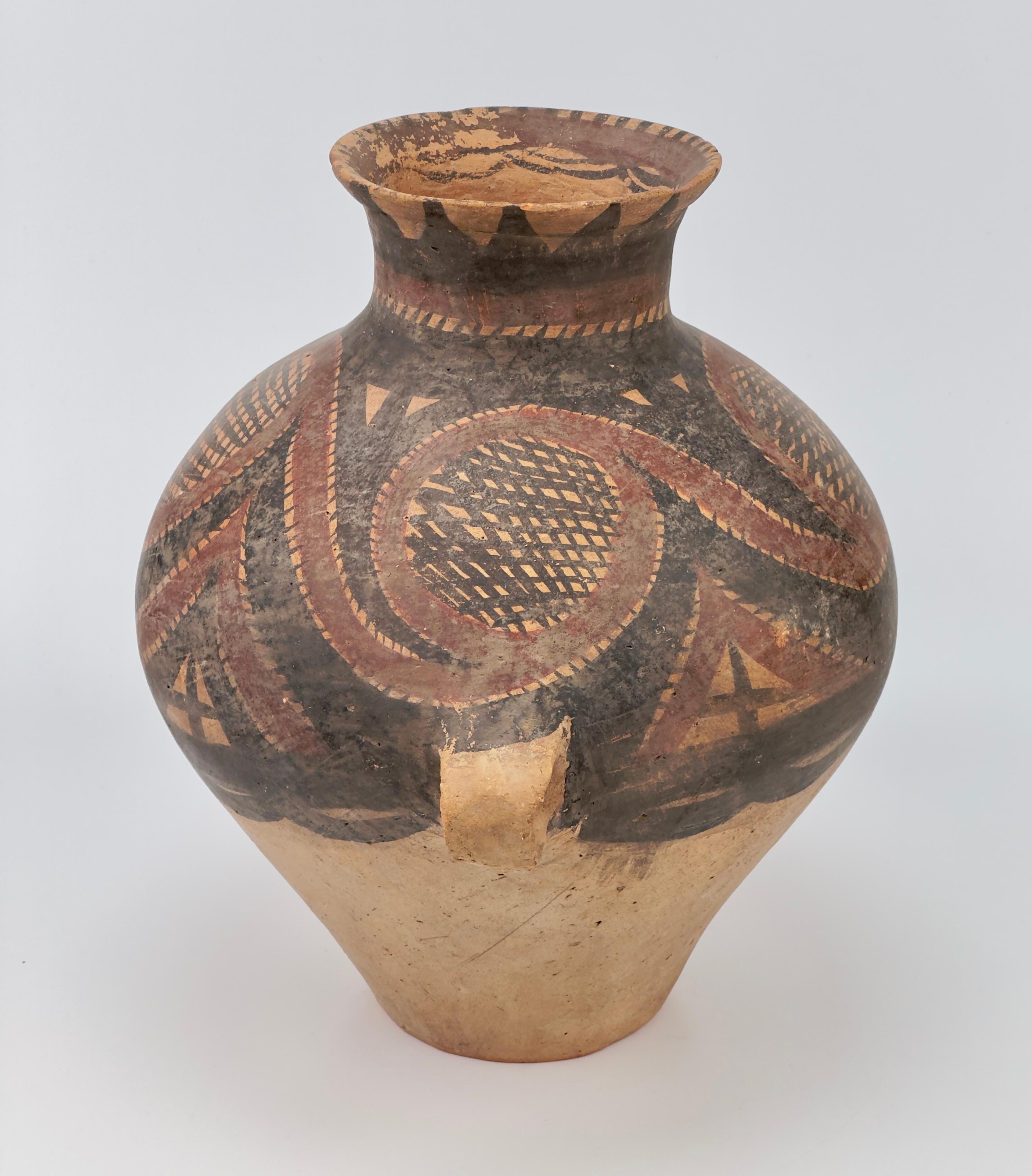 Pottery jar, Neolithic period, Majiayao culture In Good Condition For Sale In seoul, KR
