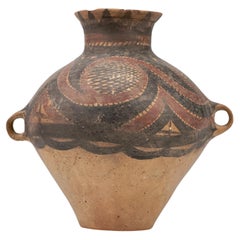 Jarre en poterie, période néolithique, culture Majiayao