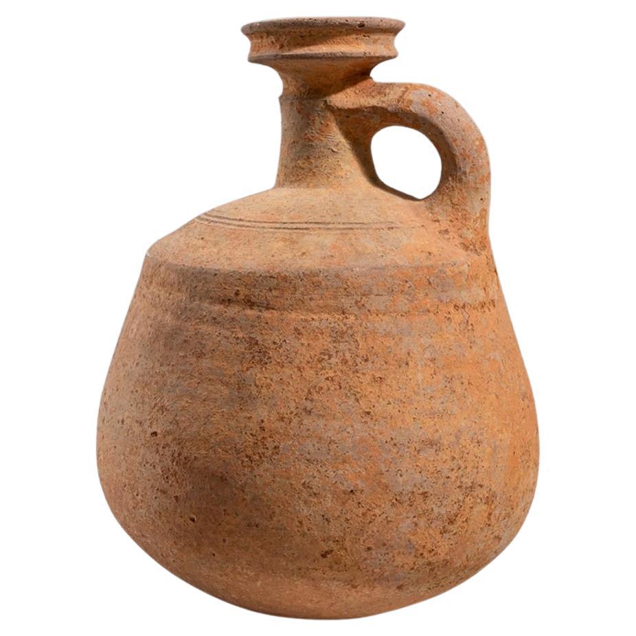 Töpferwarenkrug aus dem alten Heiligen Land, Eisenzeitalter um 1000 v. Chr. im Angebot