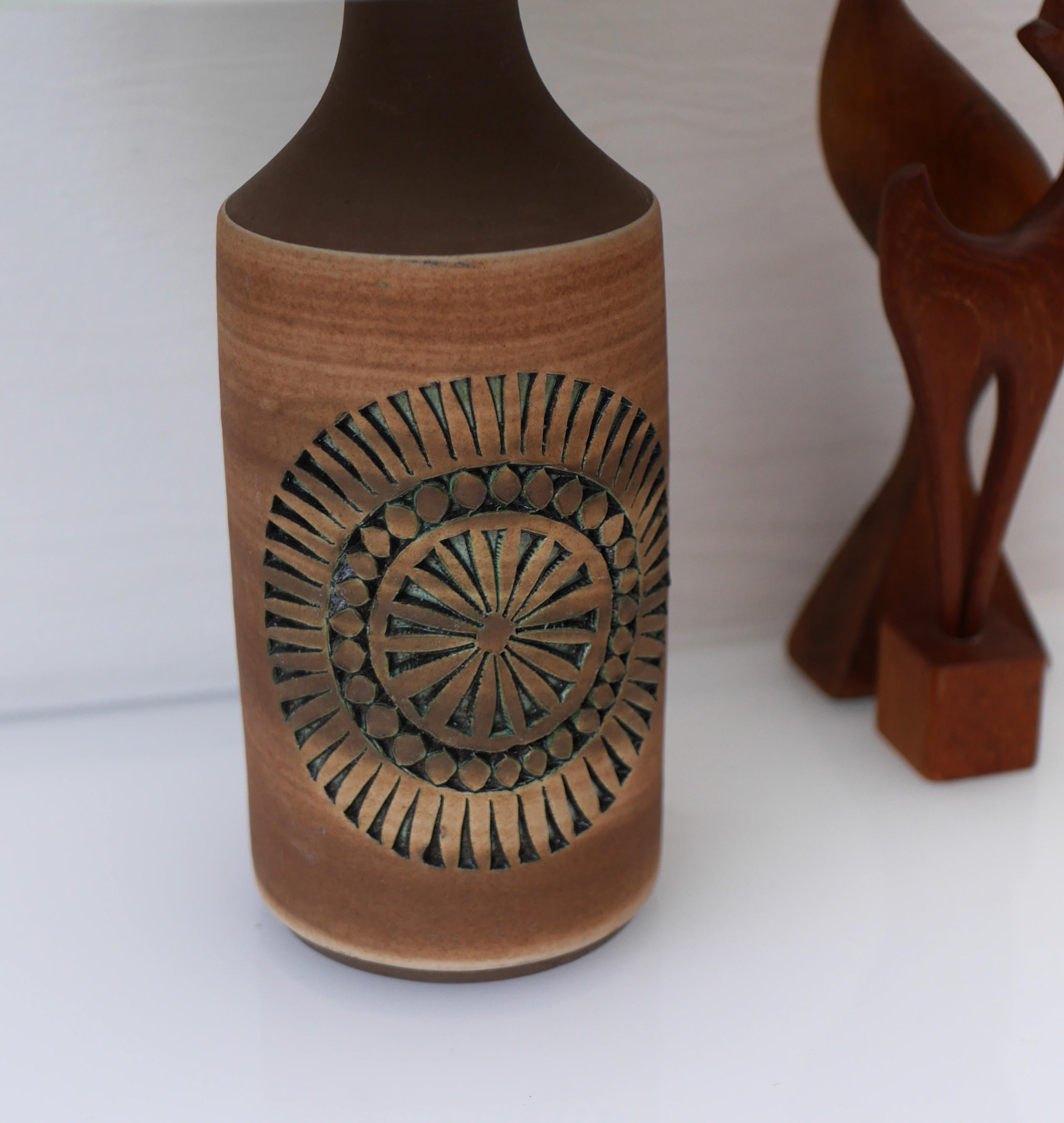 Lampenfuß aus Keramik von Anagrius für Alingsås, Schweden im Angebot 4
