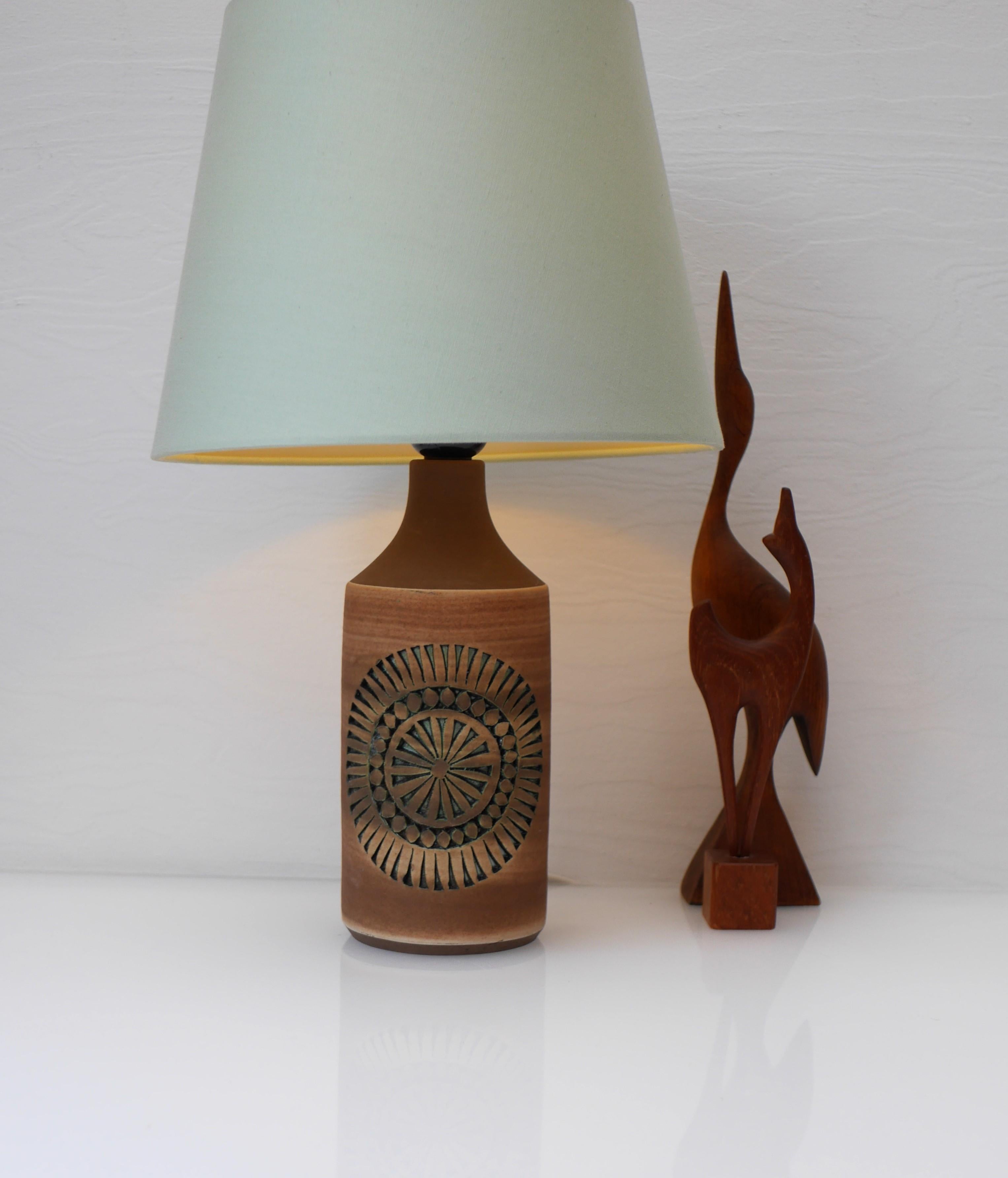 Pottery Lamp Base by Anagrius for Alingsås, Sweden For Sale 1