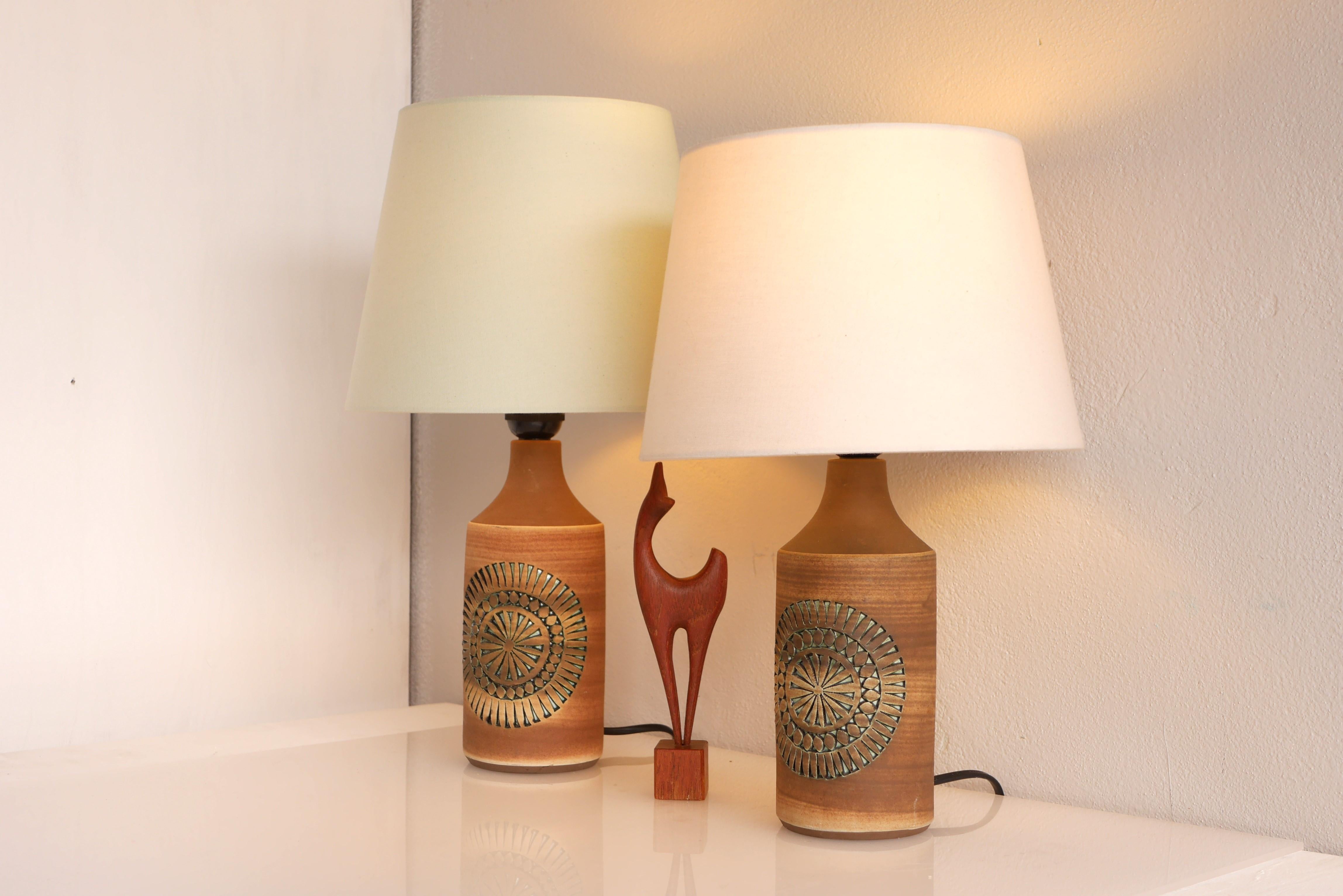 Pottery Lamps by Anagrius for Alingsås, Sweden 7