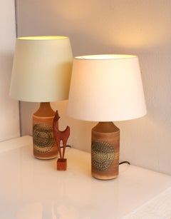 Pottery Lamps by Anagrius for Alingsås, Sweden