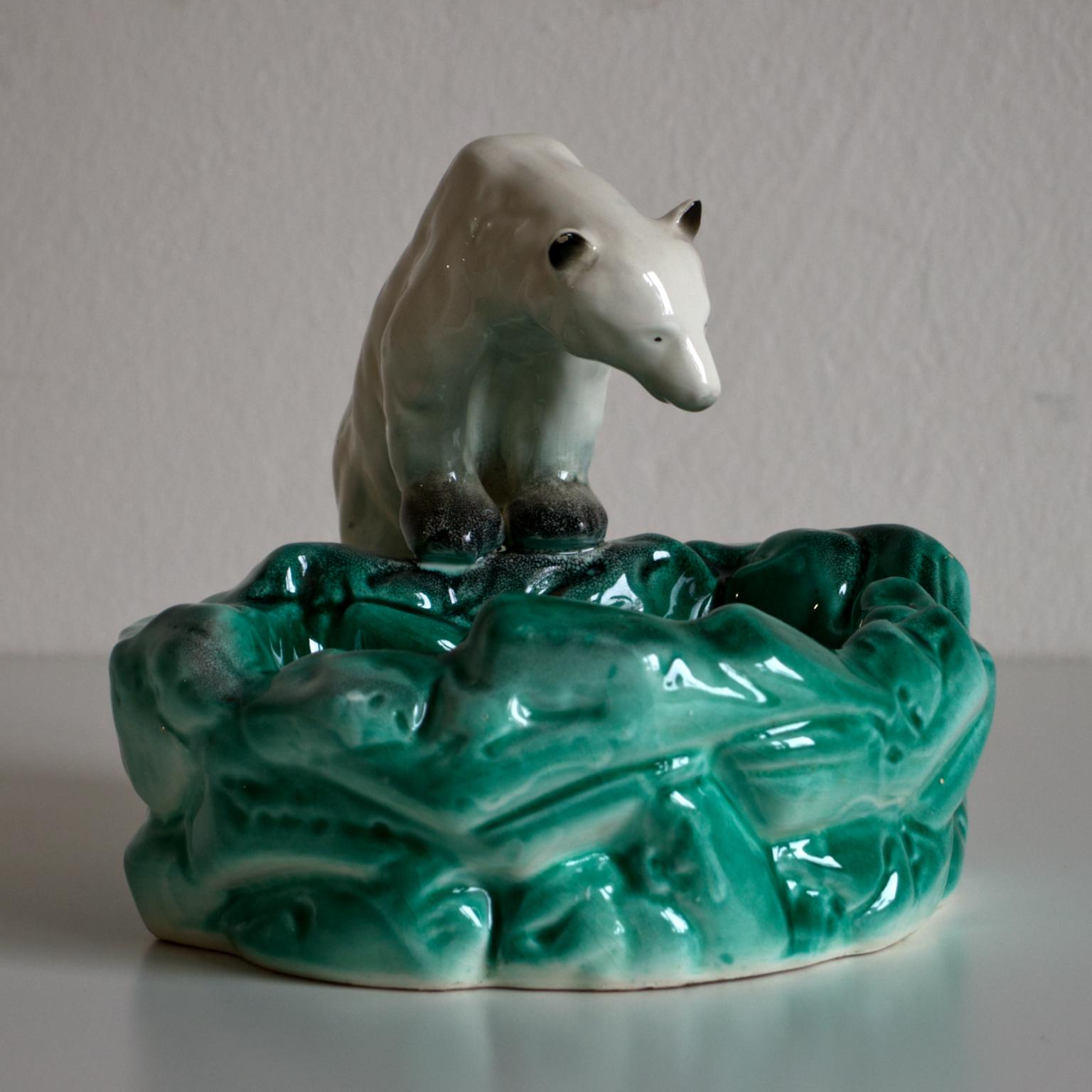 ceramic polar bear