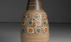 Pottery Table Lamp, France circa 1970