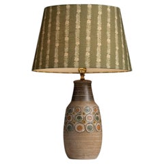 Pottery Table Lamp, France circa 1970