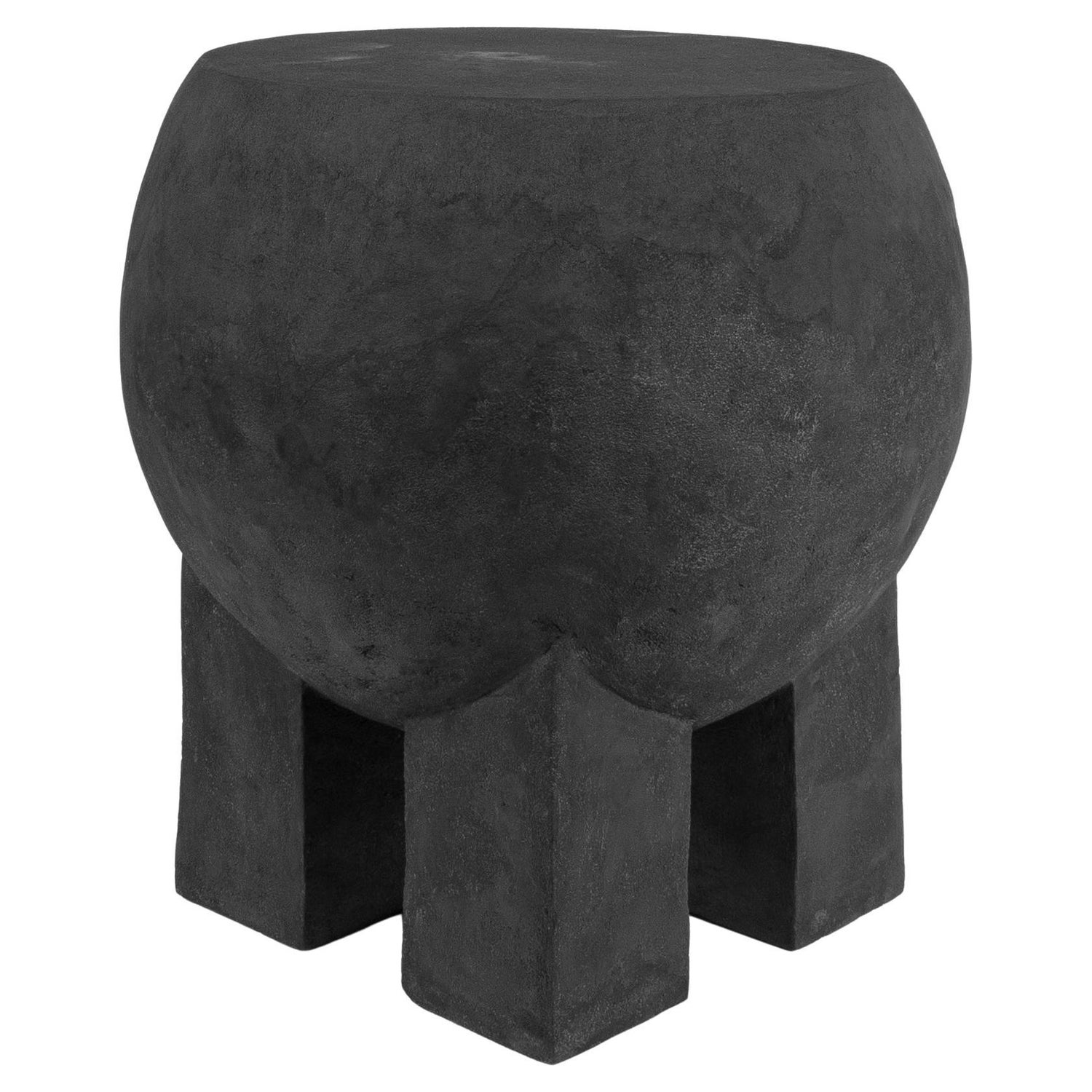 Pottus Side Table Black Sculptural Furniture Laurie Poast Norway  Scandinavia For Sale at 1stDibs