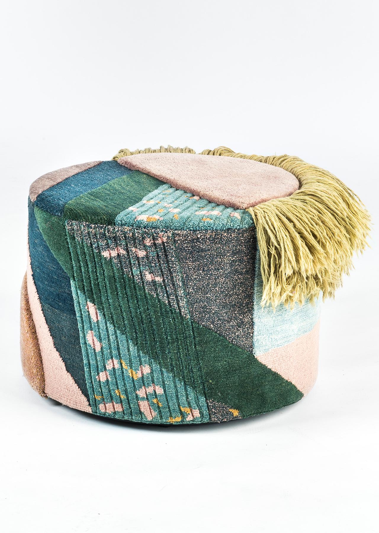 Tedesco Pouf Charaktere Colette di Lyk Carpet in vendita