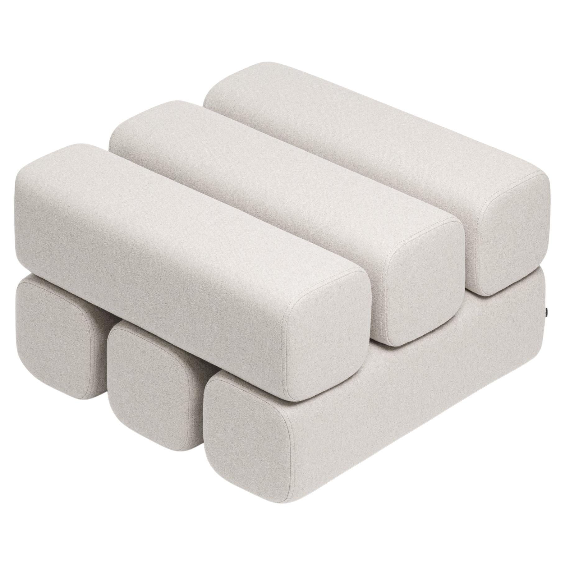 Ottoman Pouf Drova 6 by WOO
