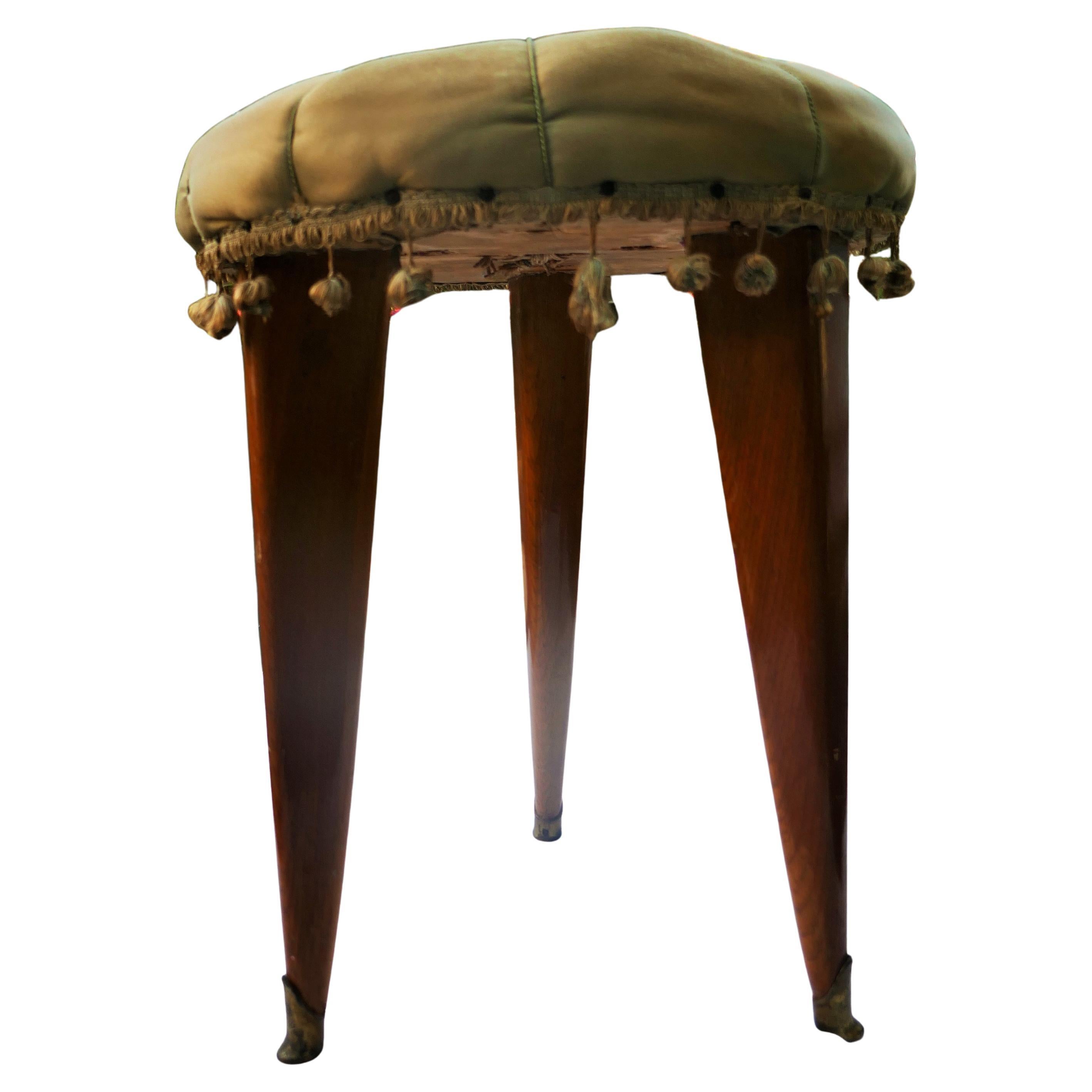 Pouf in the style of Paolo Buffa and Gio Ponti