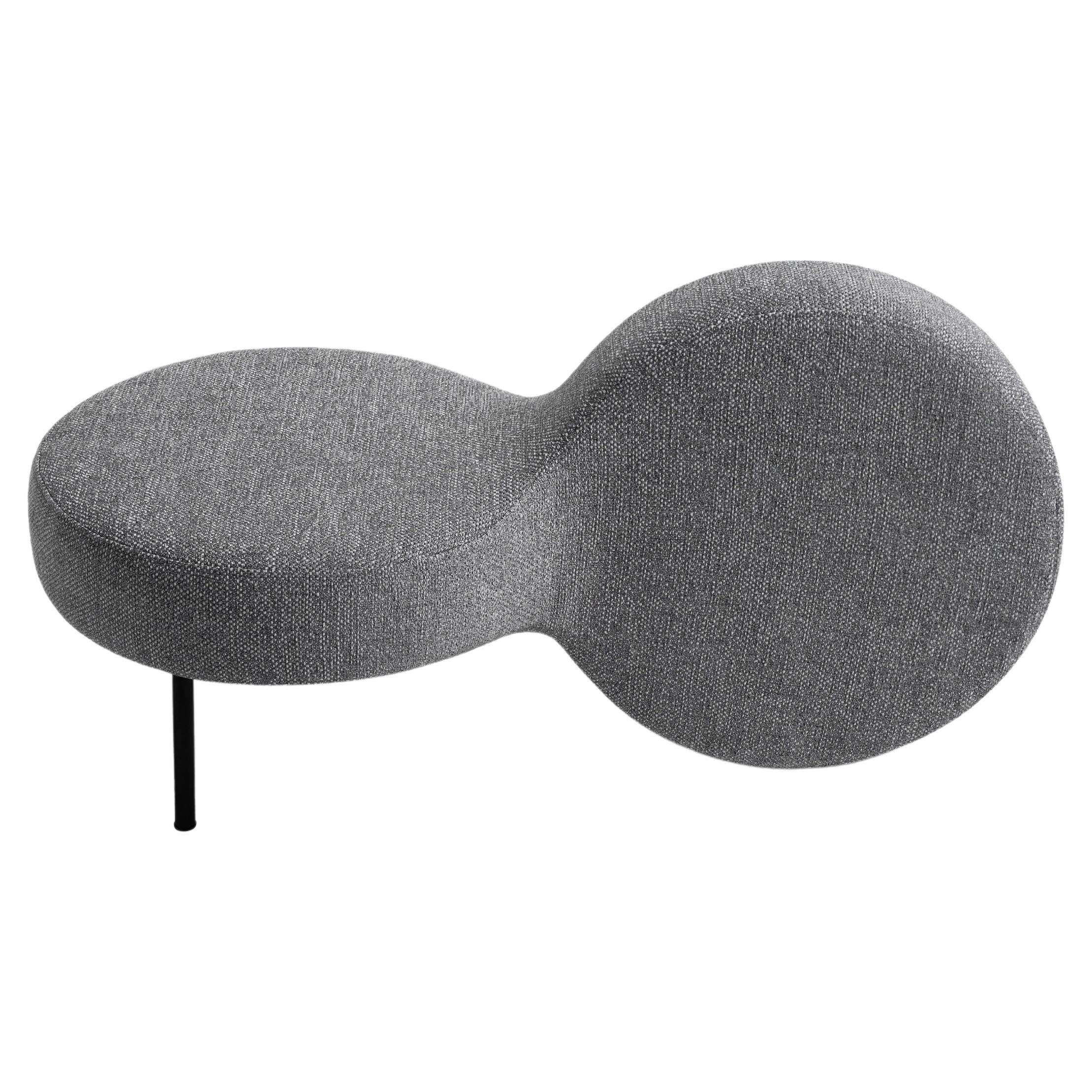 Created in the form of a continuous loop, the design piece encourages to think
w      i      d      e      r…
Fully functional and comfortable, the pouf Loop brings a strong accent to any space: a hall, a living room, or children’s room. Pouf Loop,