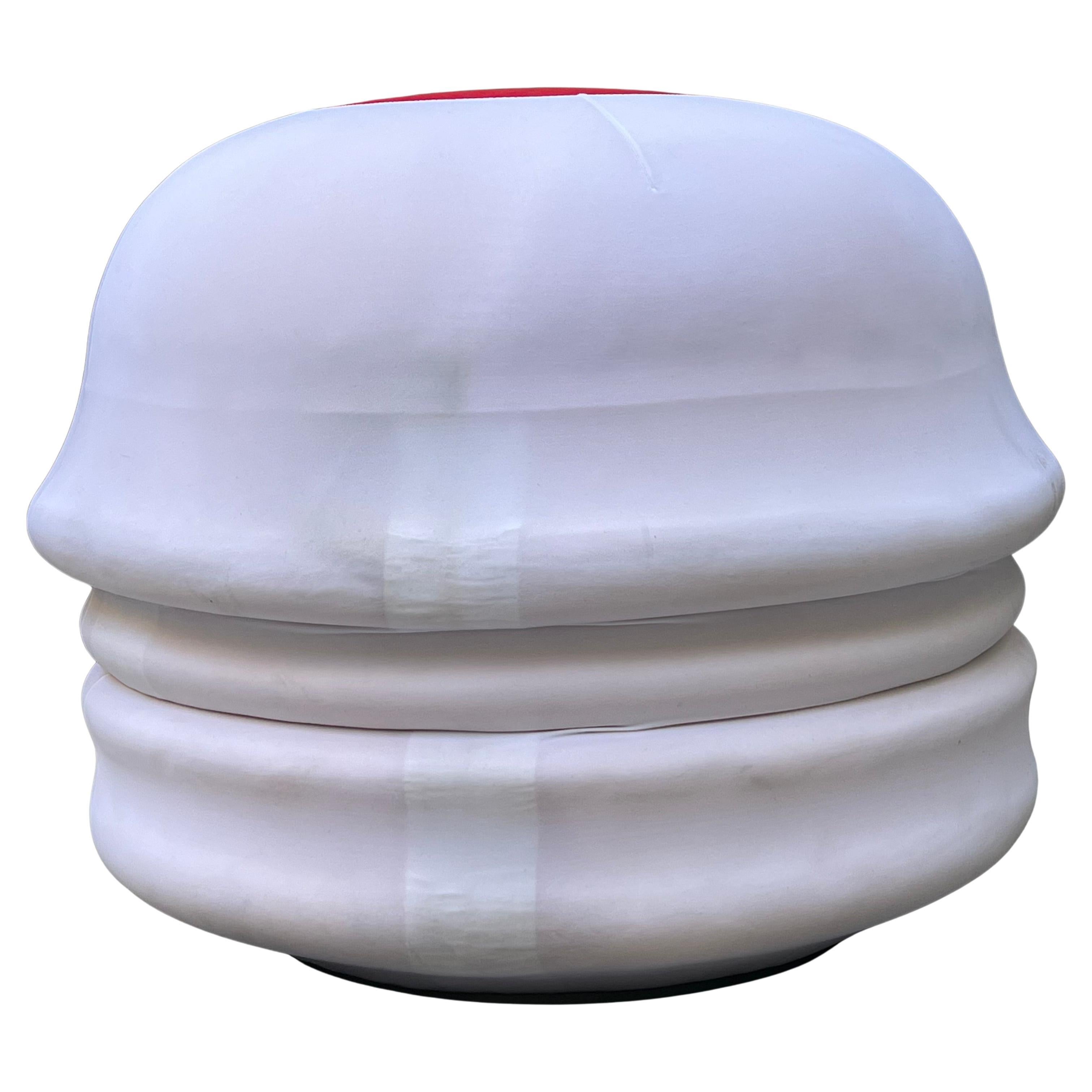 Pouf Moderno "Pisolo" by Denis Santachiara per Campeggi - Italy - Anni '90