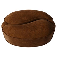 Poufs " ILLUSION " en Marron par Alexandre Ligios