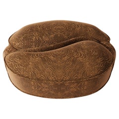 Pouf e ottomane in tessuto
