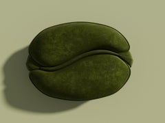 Poufs " ILLUSION " en Vert par Alexandre Ligios