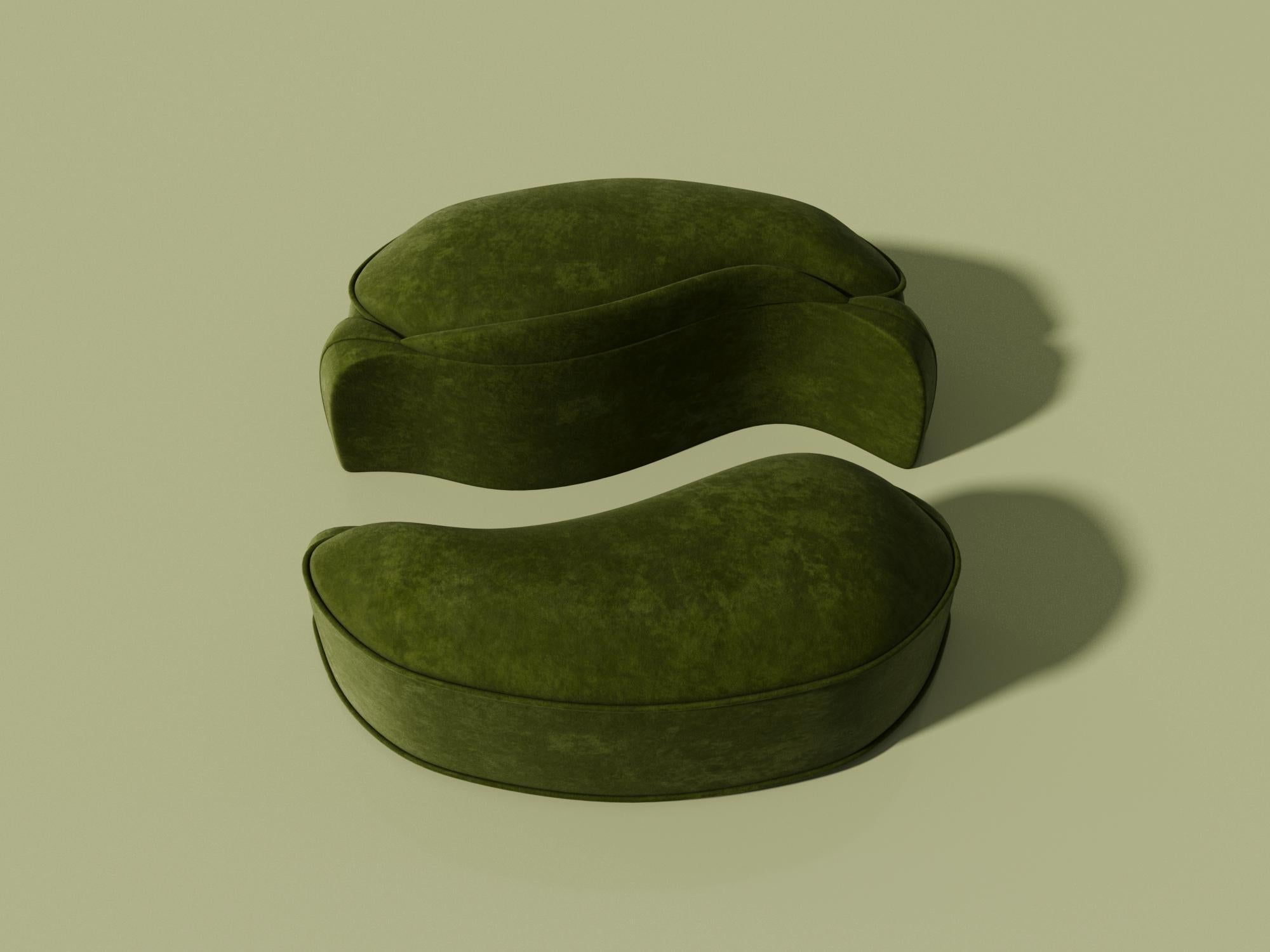 XXIe siècle et contemporain Poufs 