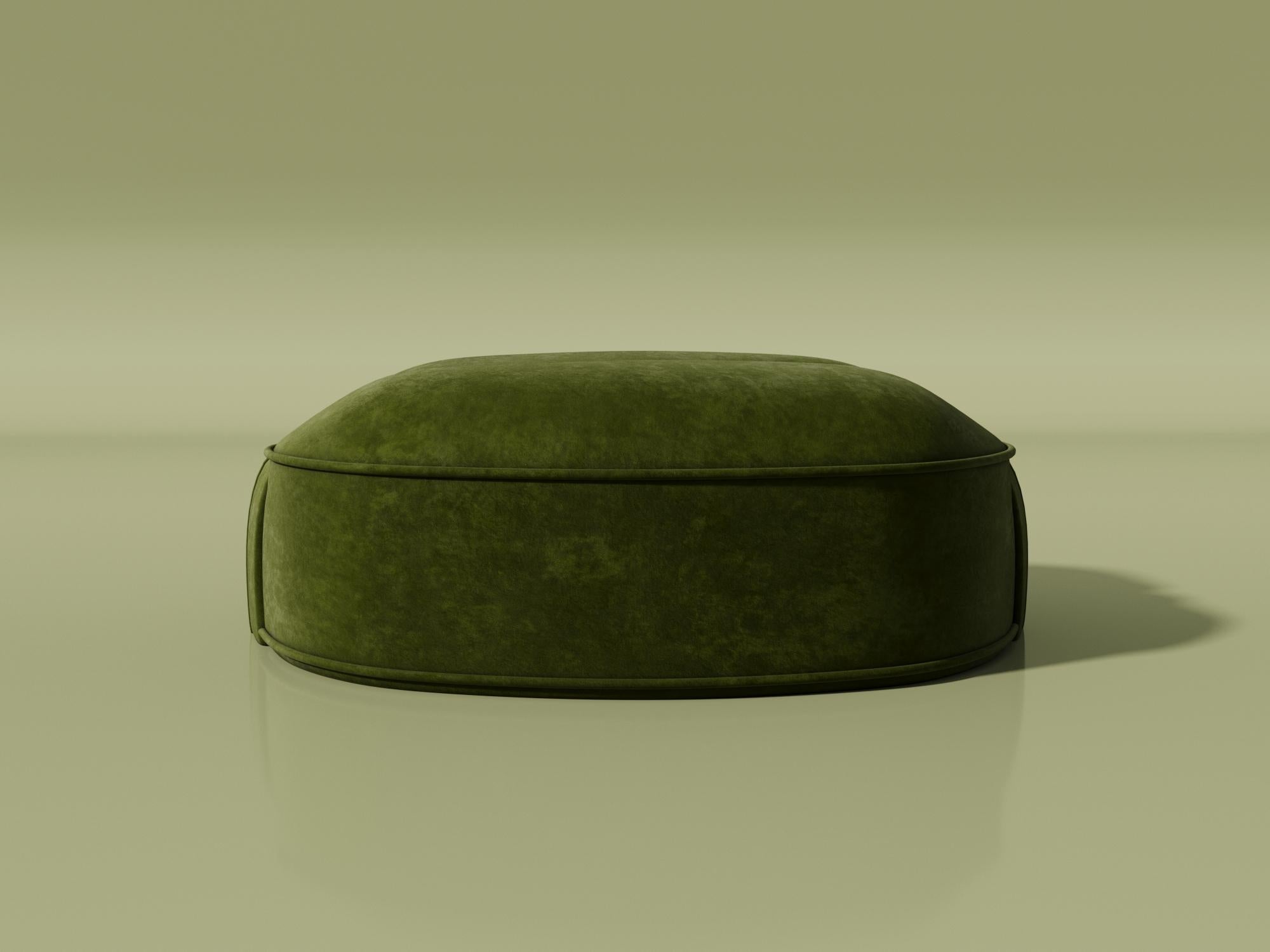 Velours Poufs 
