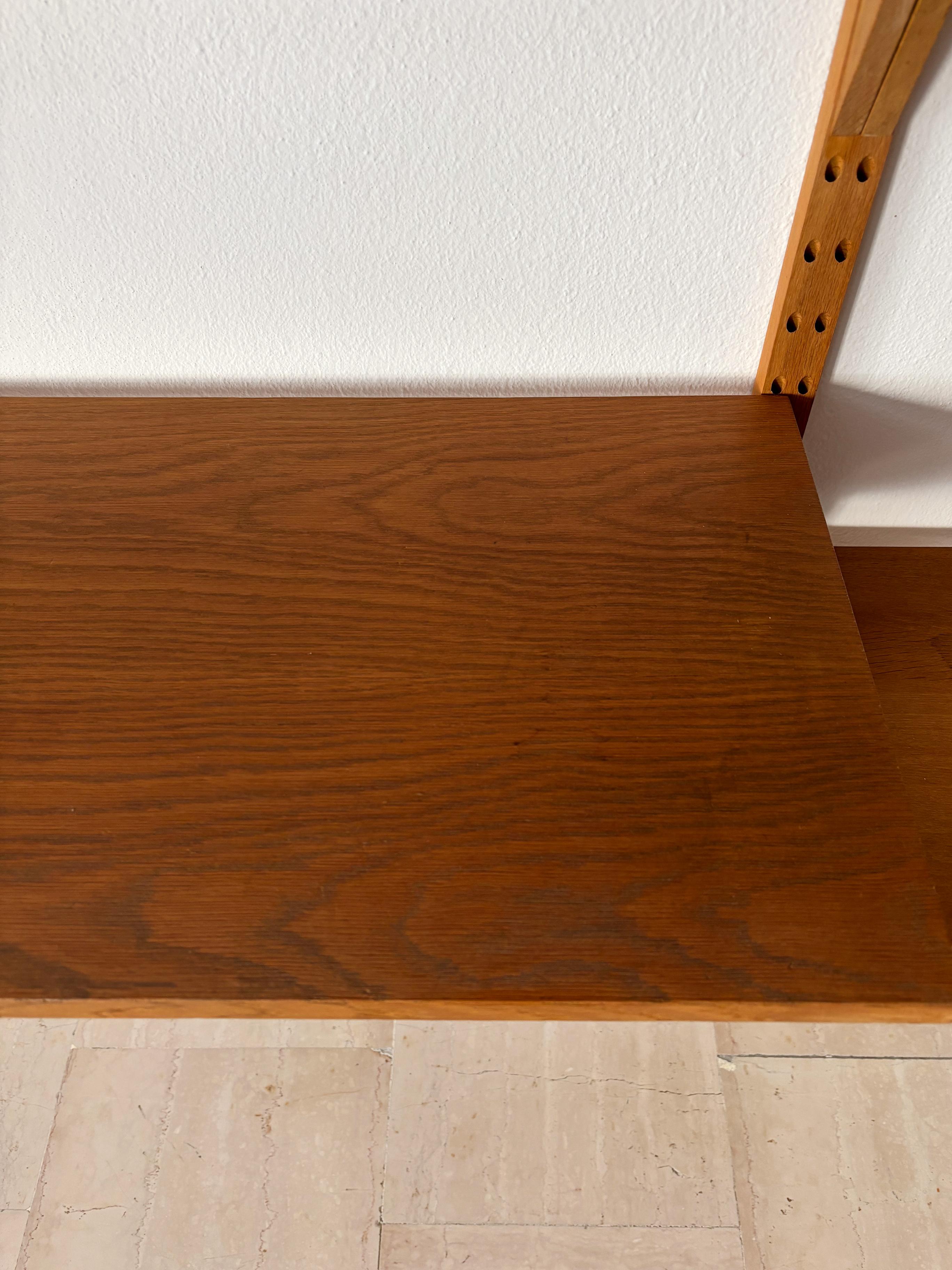 Poul Cadovious escandinavo de mediados de siglo Oak Royal System, Dinamarca Años 60 en venta 10