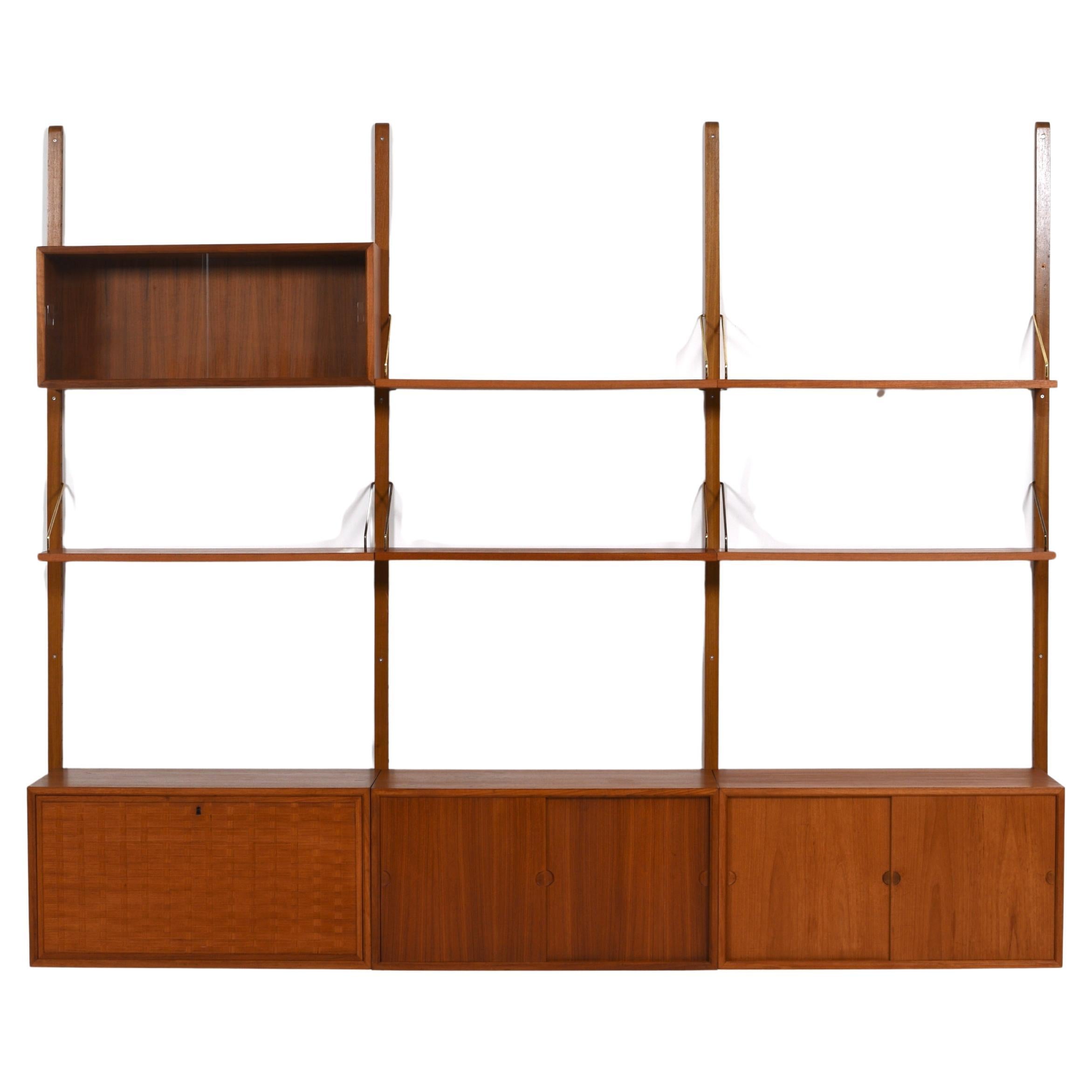 Poul Cadovious, Teak Royal System, Scandinavian Midcentury, Denmark 1960s