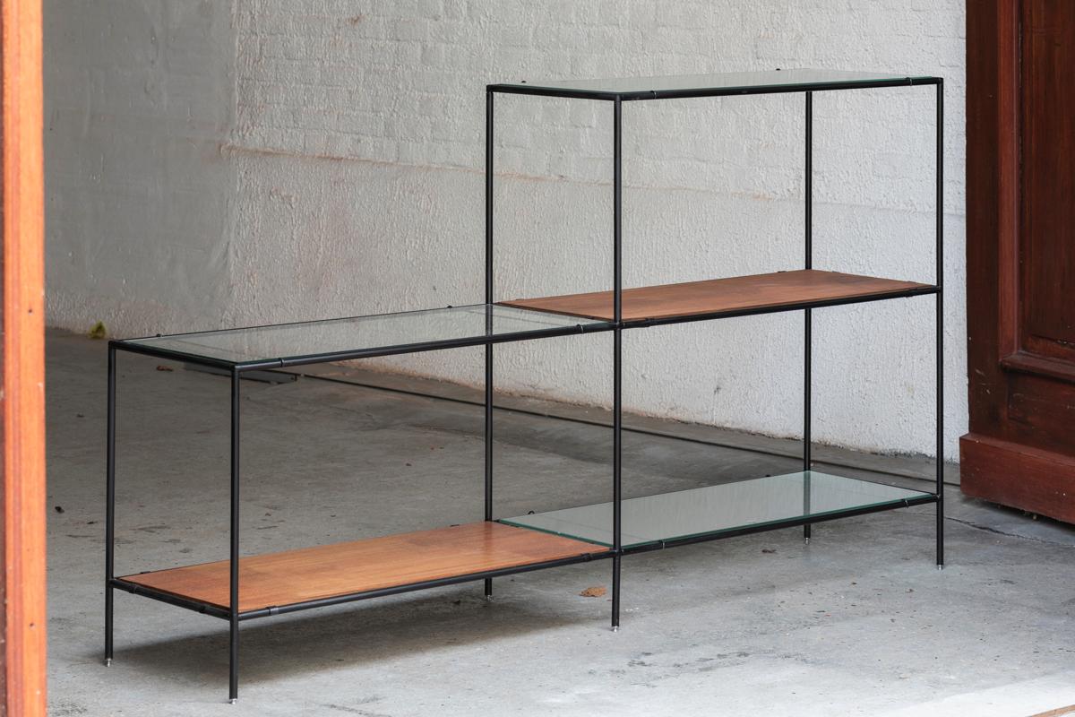 Poul Cadovius 2-Piece Abstracta Shelving Unit, Denmark, 1960s 8