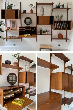 Poul Cadovius 4 "Royal System" Columns in Teak, 1970