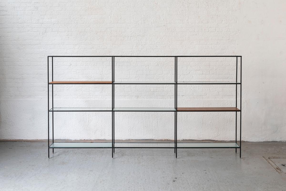 Mid-Century Modern Poul Cadovius 'Abstracta' 3-Piece Shelving System, Denmark, 1960’s