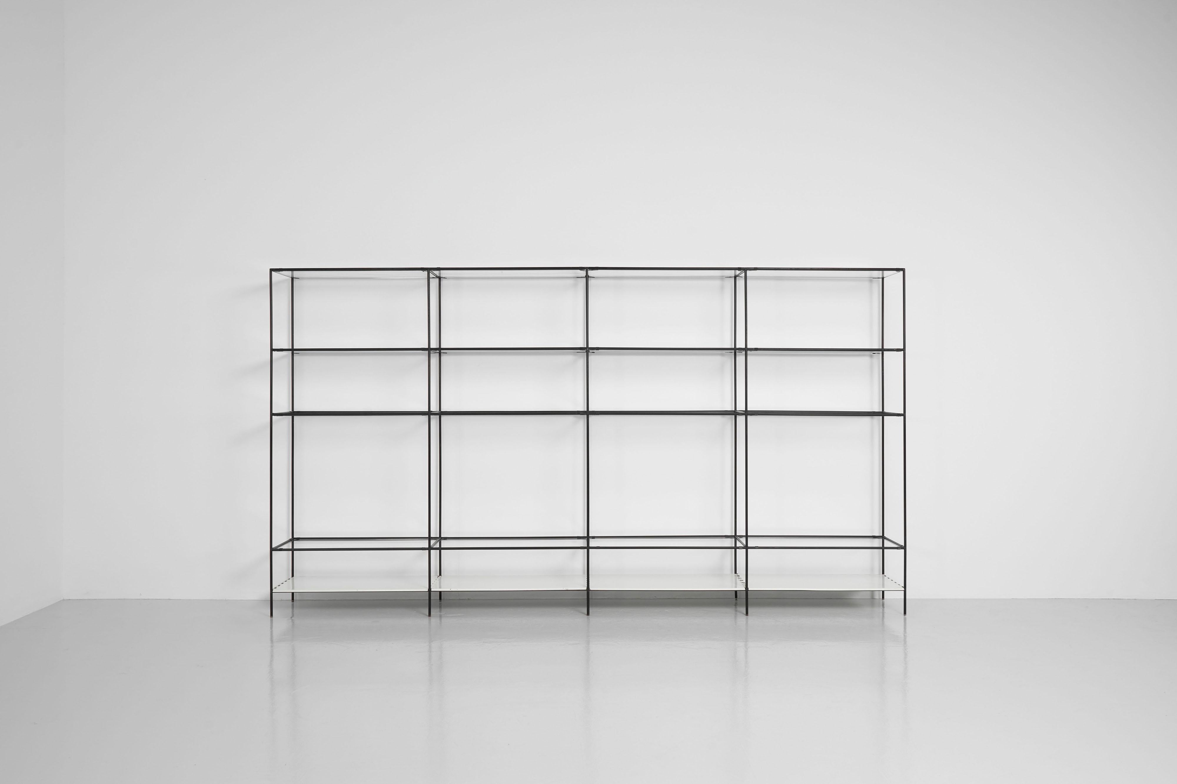 Scandinavian Modern Poul Cadovius Abstracta Shelving Unit, Denmark, 1960