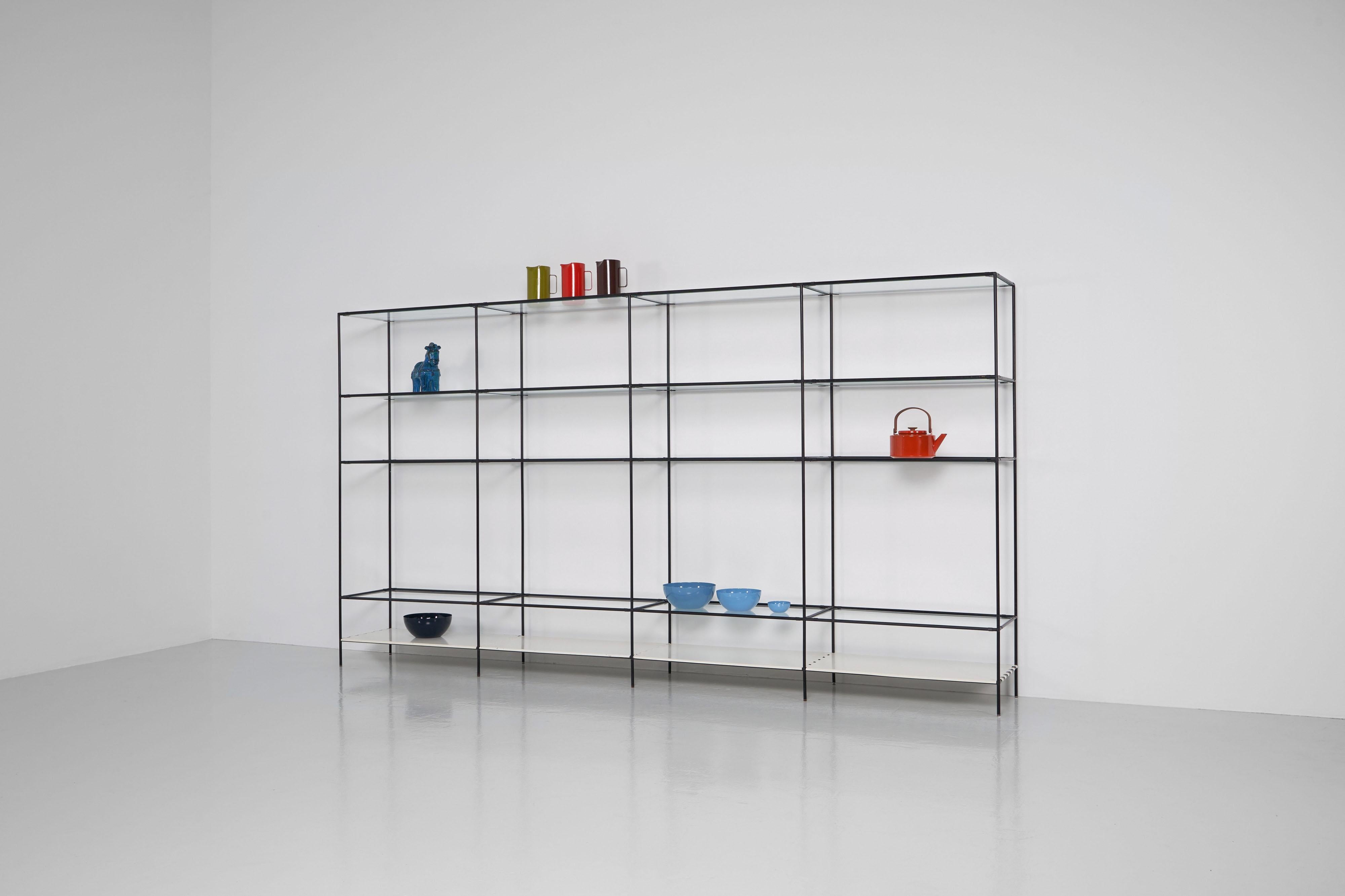 Danish Poul Cadovius Abstracta Shelving Unit, Denmark, 1960