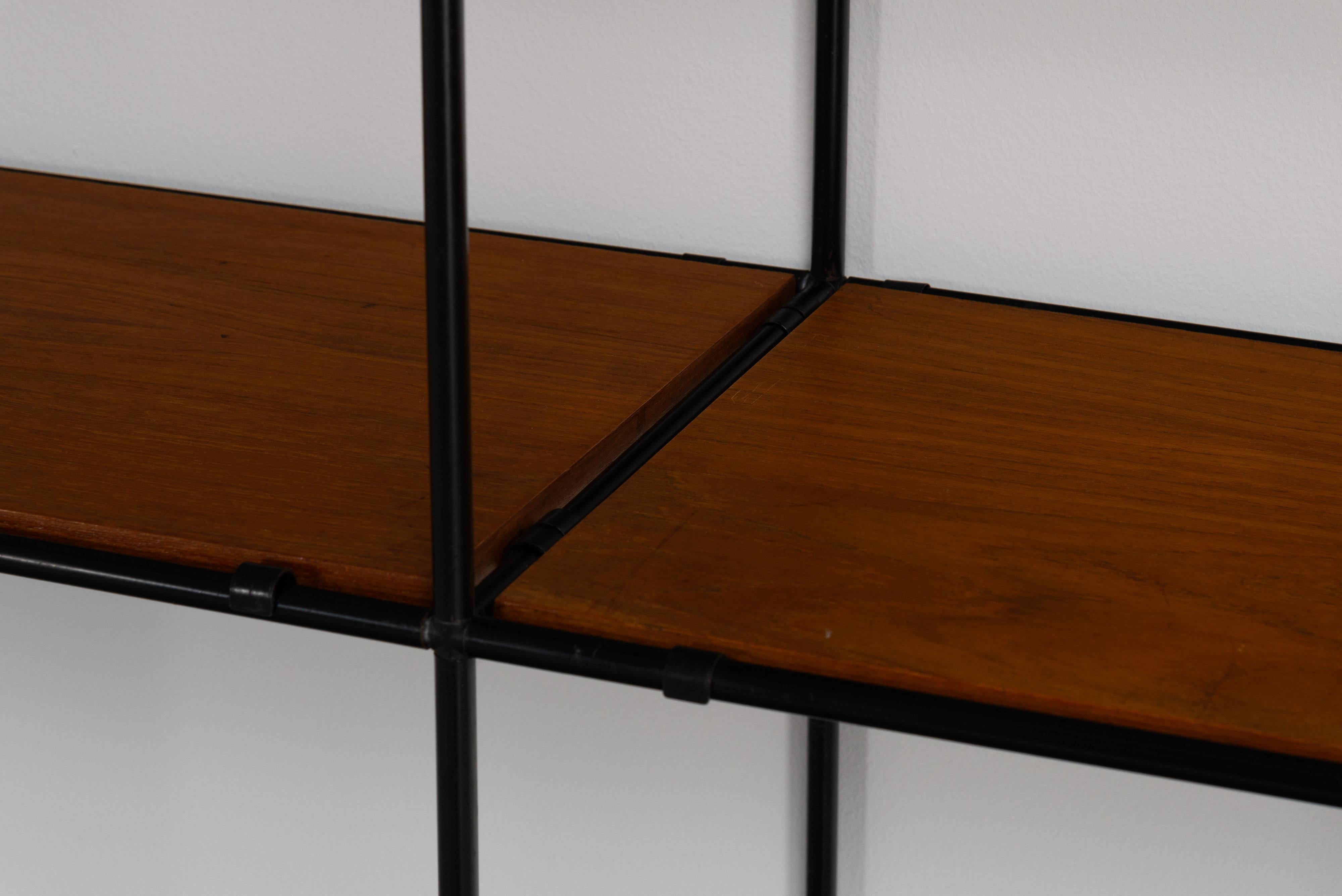 Poul Cadovius Abstracta scaffale in teak Danimarca 1960 in vendita 9