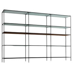 Poul Cadovius Abstracta shelving unit teak Denmark 1960