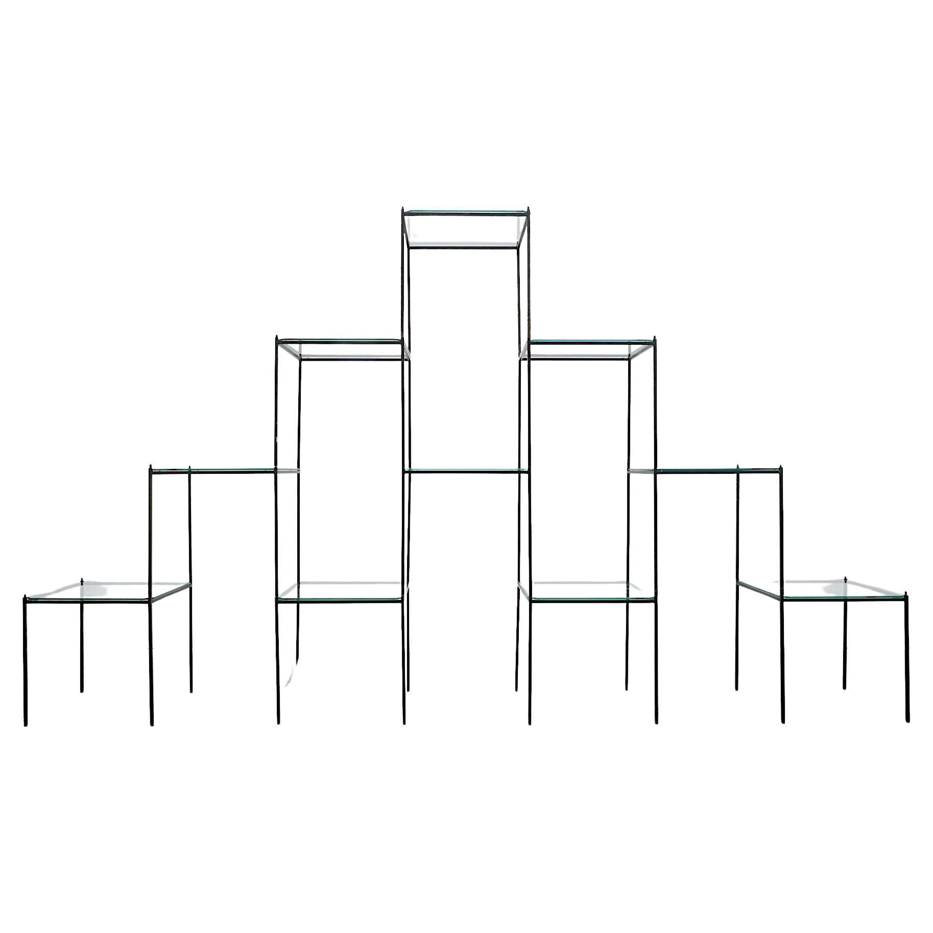 Poul Cadovius Abstracta Style Stacking Shelving Unit