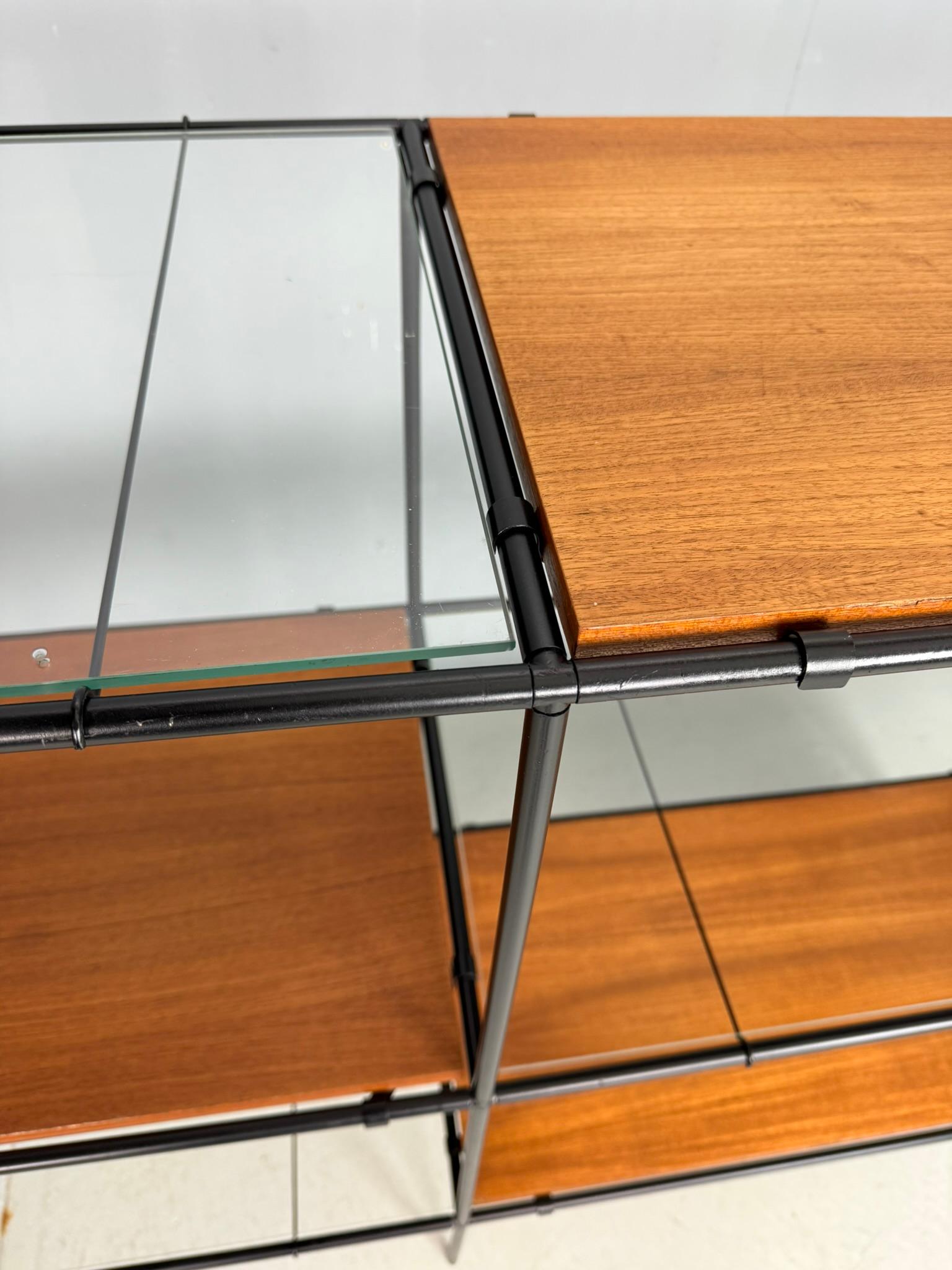 Espositore modulare vintage 'Abstracta' di Poul Cadovius, Danimarca 1960 in vendita 9