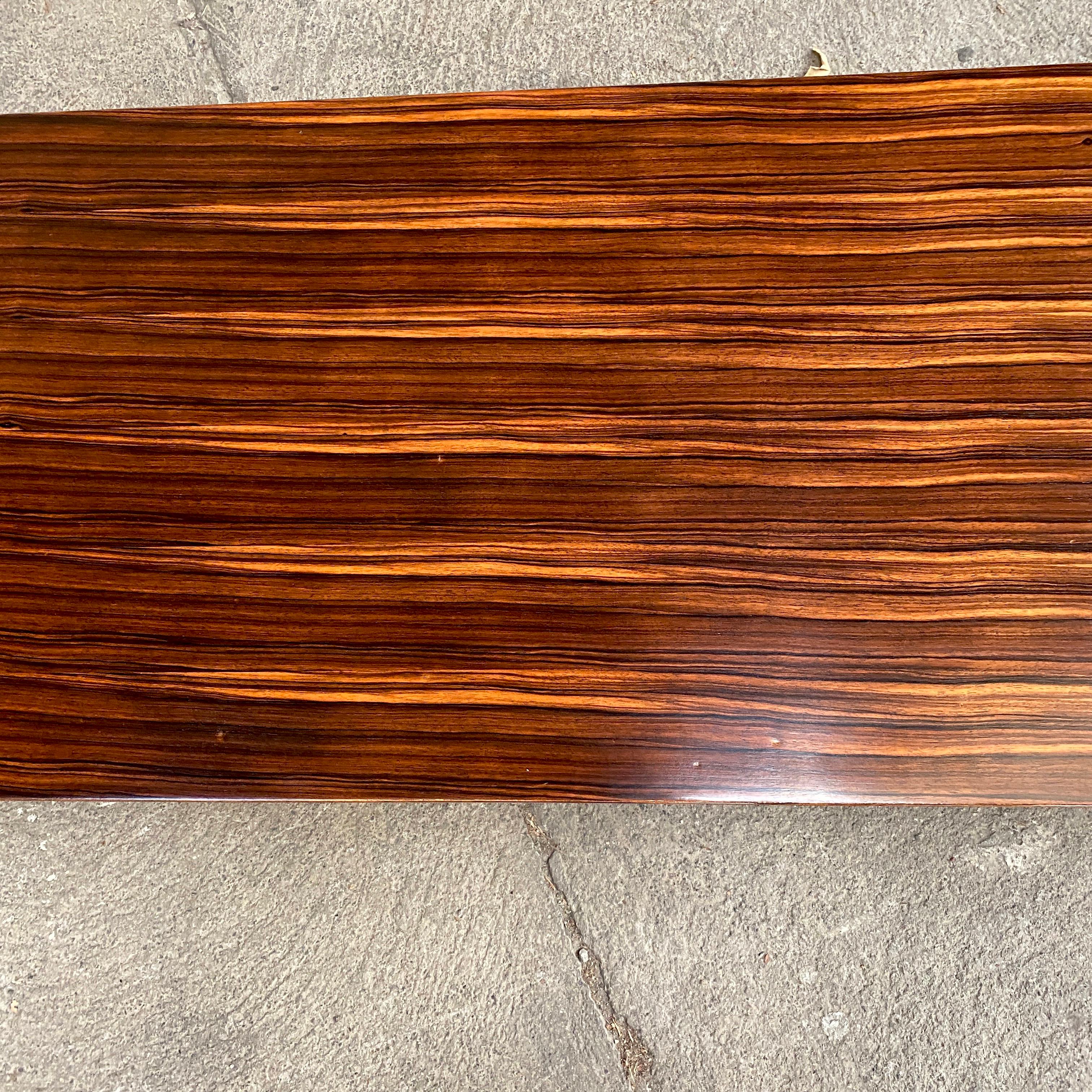 French Poul Cadovius Bench Coffee Table in Rosewood For Sale