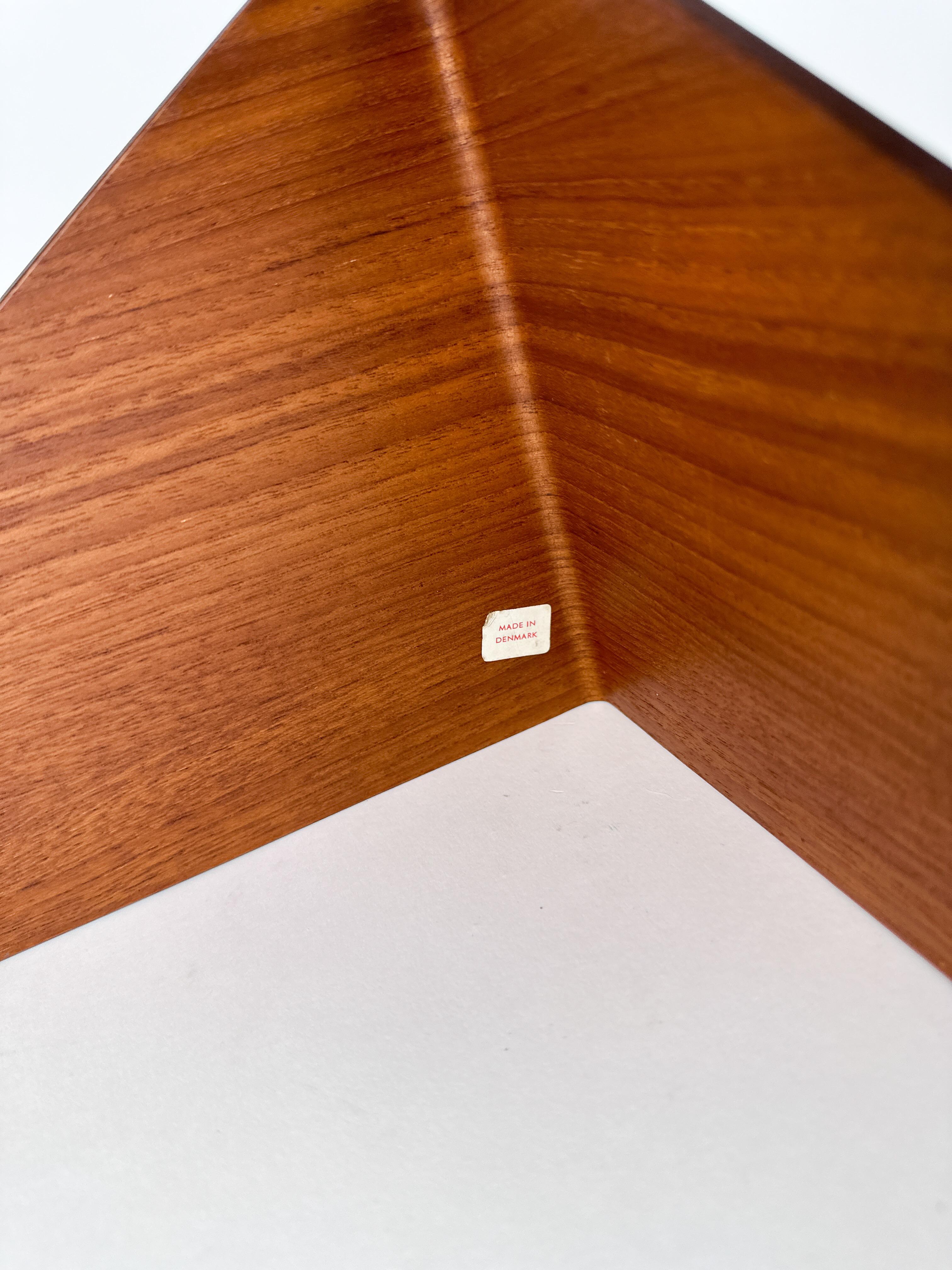 Poul Cadovius Butterfly Shelf Teak Plywood Bookshelf Royal Systems Denmark 1960s 1