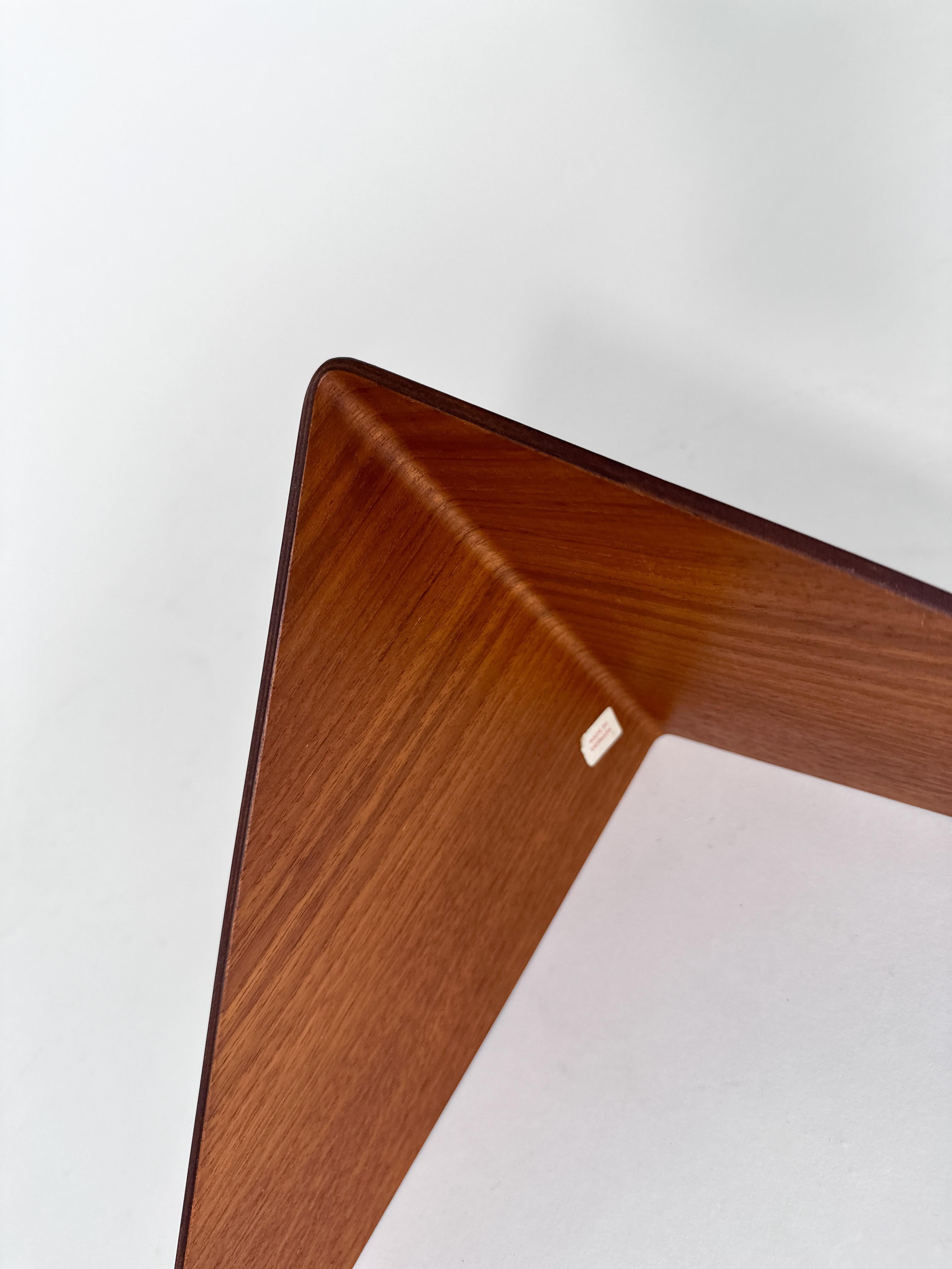 Poul Cadovius Butterfly Shelf Teak Plywood Bookshelf Royal Systems Denmark 1960s In Good Condition In Basel, BS