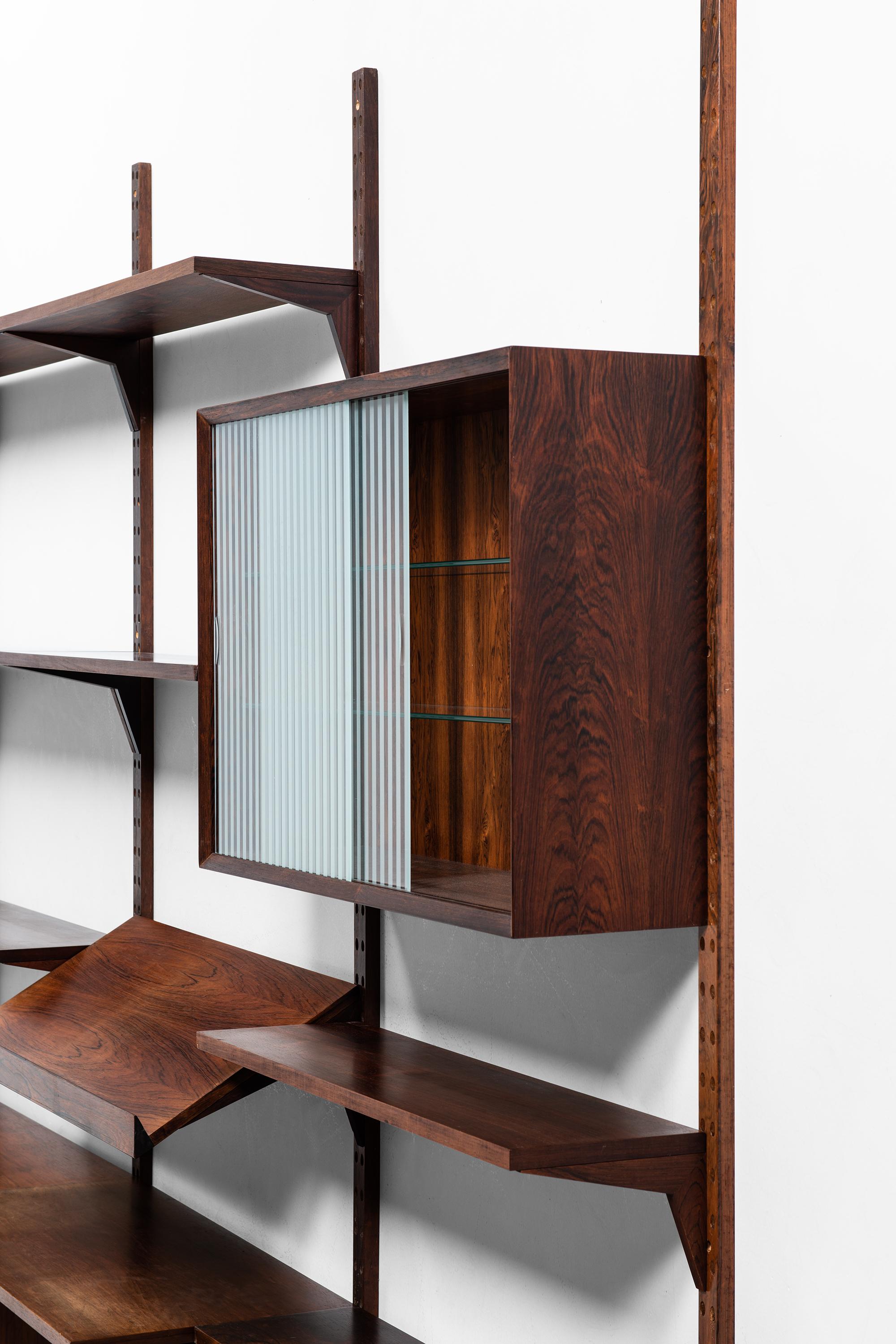 Scandinavian Modern Poul Cadovius 'Cado' Bookcase in Rosewood