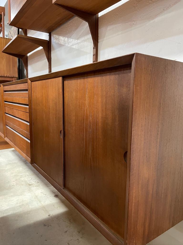 Poul Cadovius Cado Danish Modern Shelf System Wall Unit en vente 4